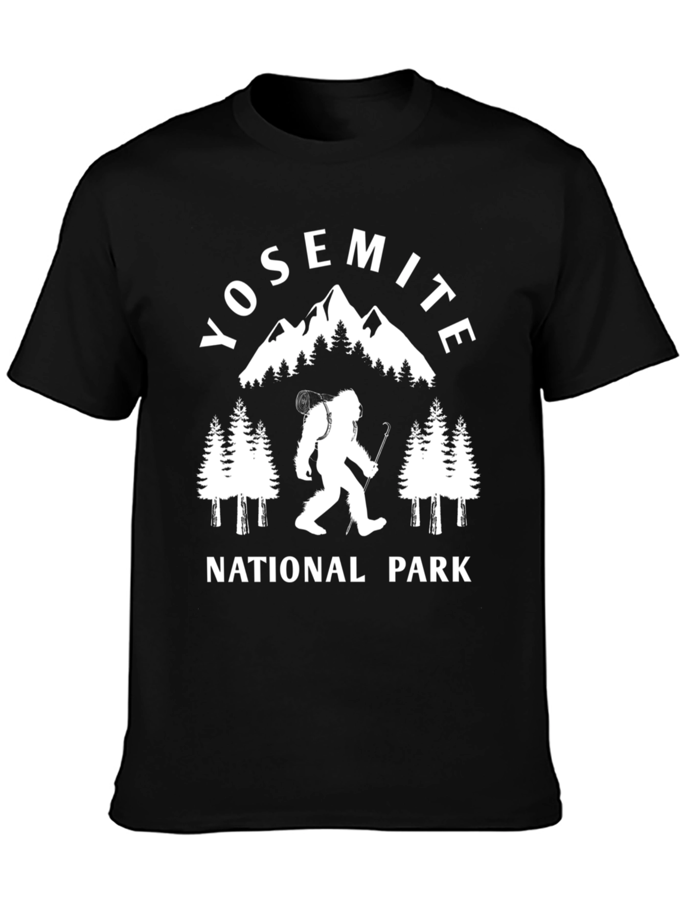 Yosemite National Park Bigfoot T-Shirt