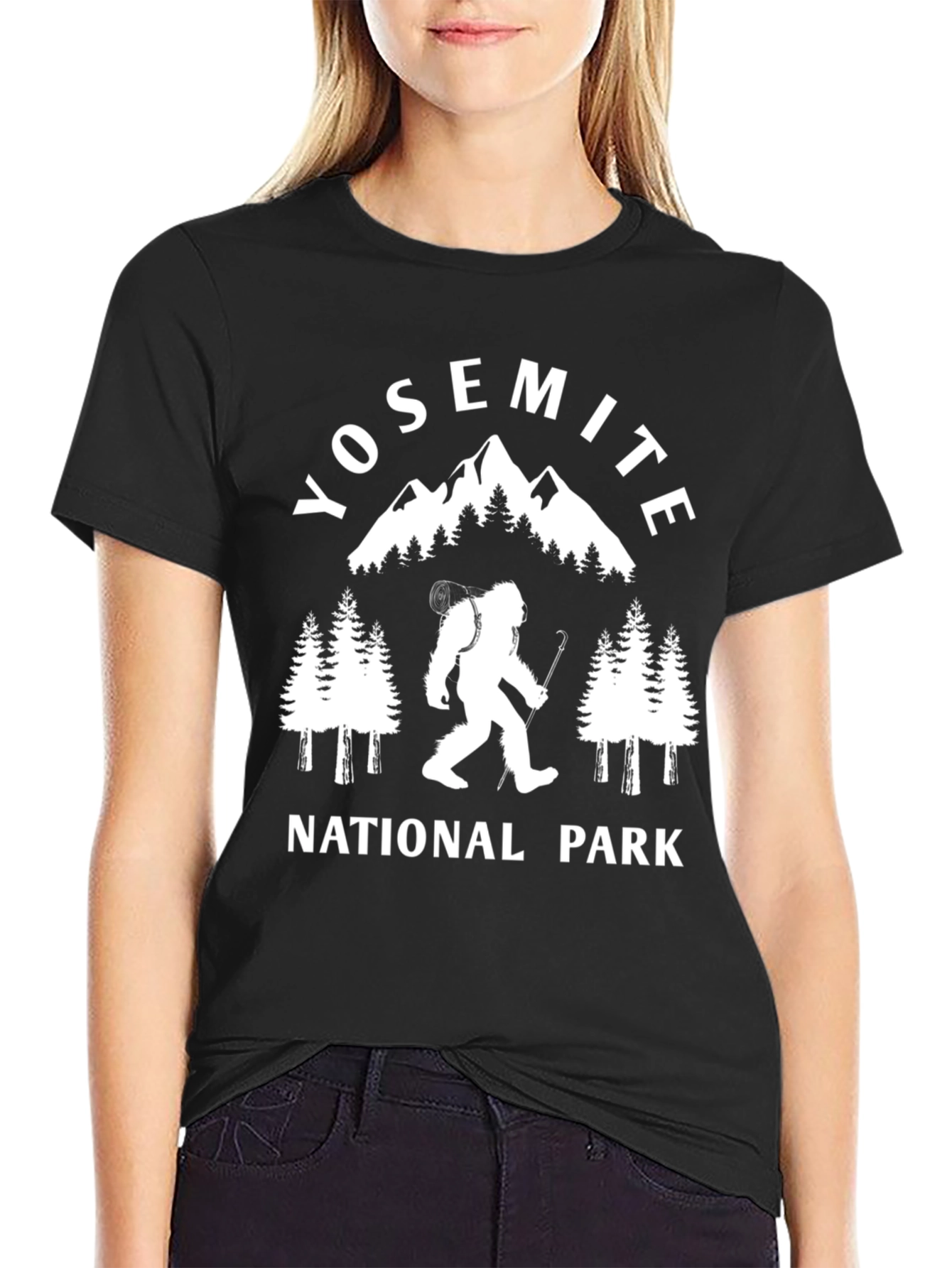 Yosemite National Park Bigfoot T-Shirt