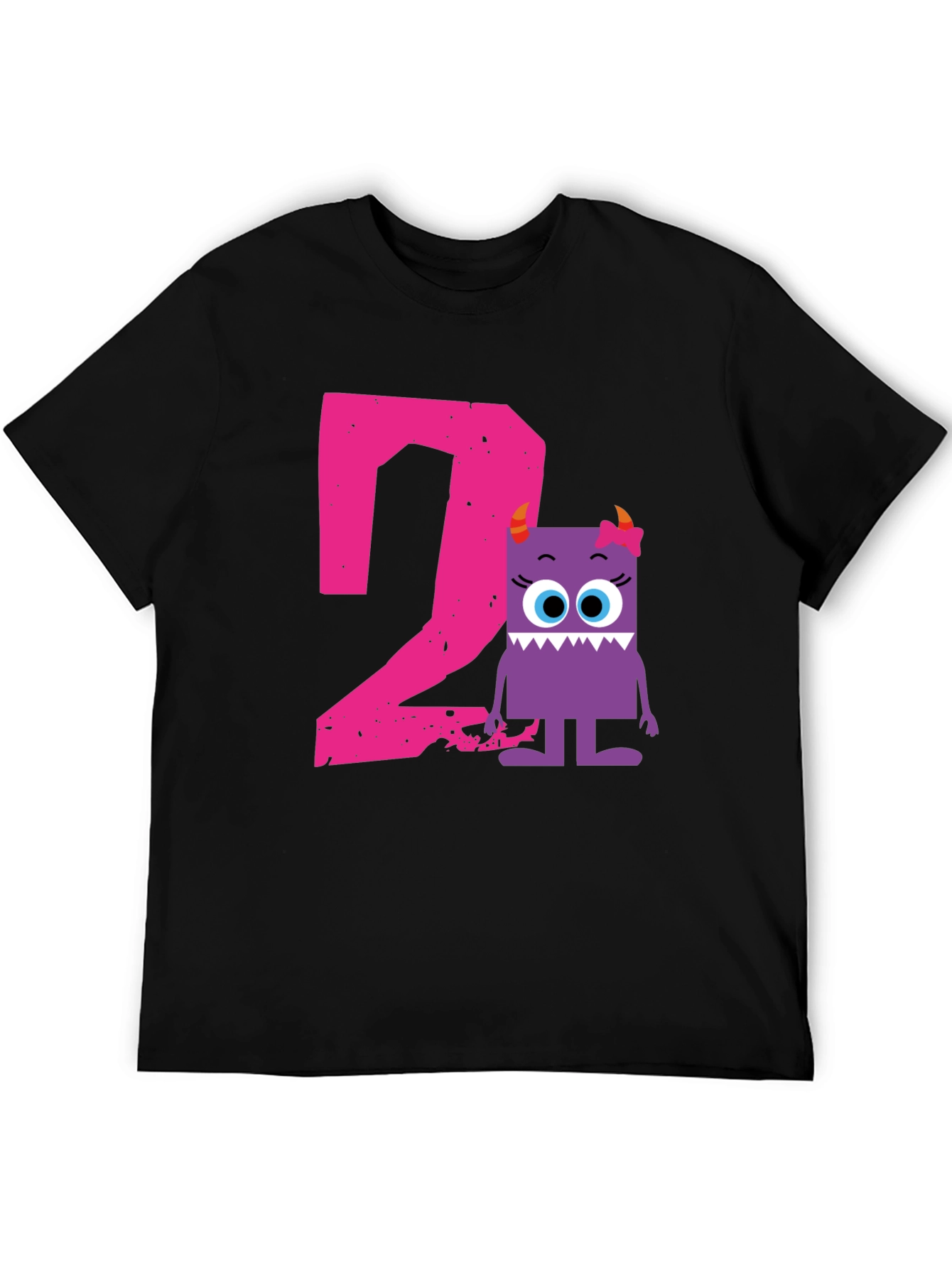 Cute Monster 2nd Birthday T-Shirt