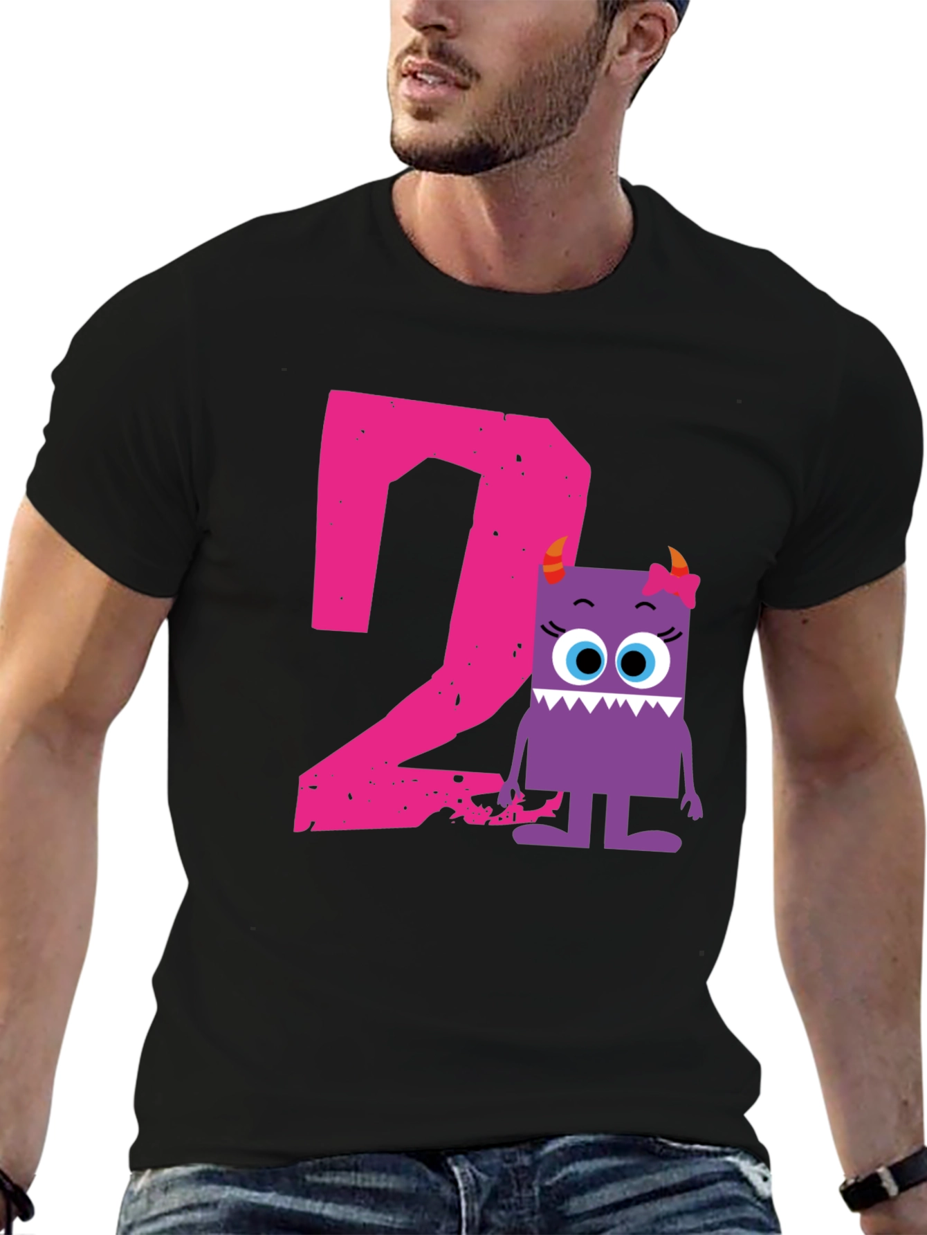 Cute Monster 2nd Birthday T-Shirt