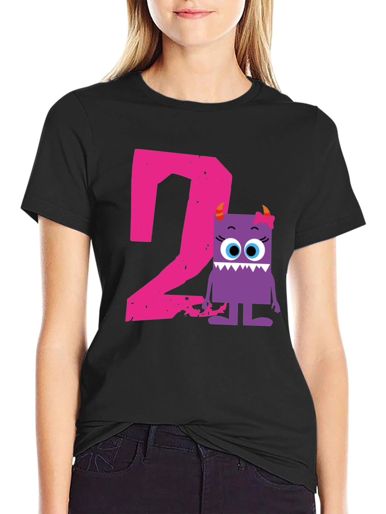 Cute Monster 2nd Birthday T-Shirt