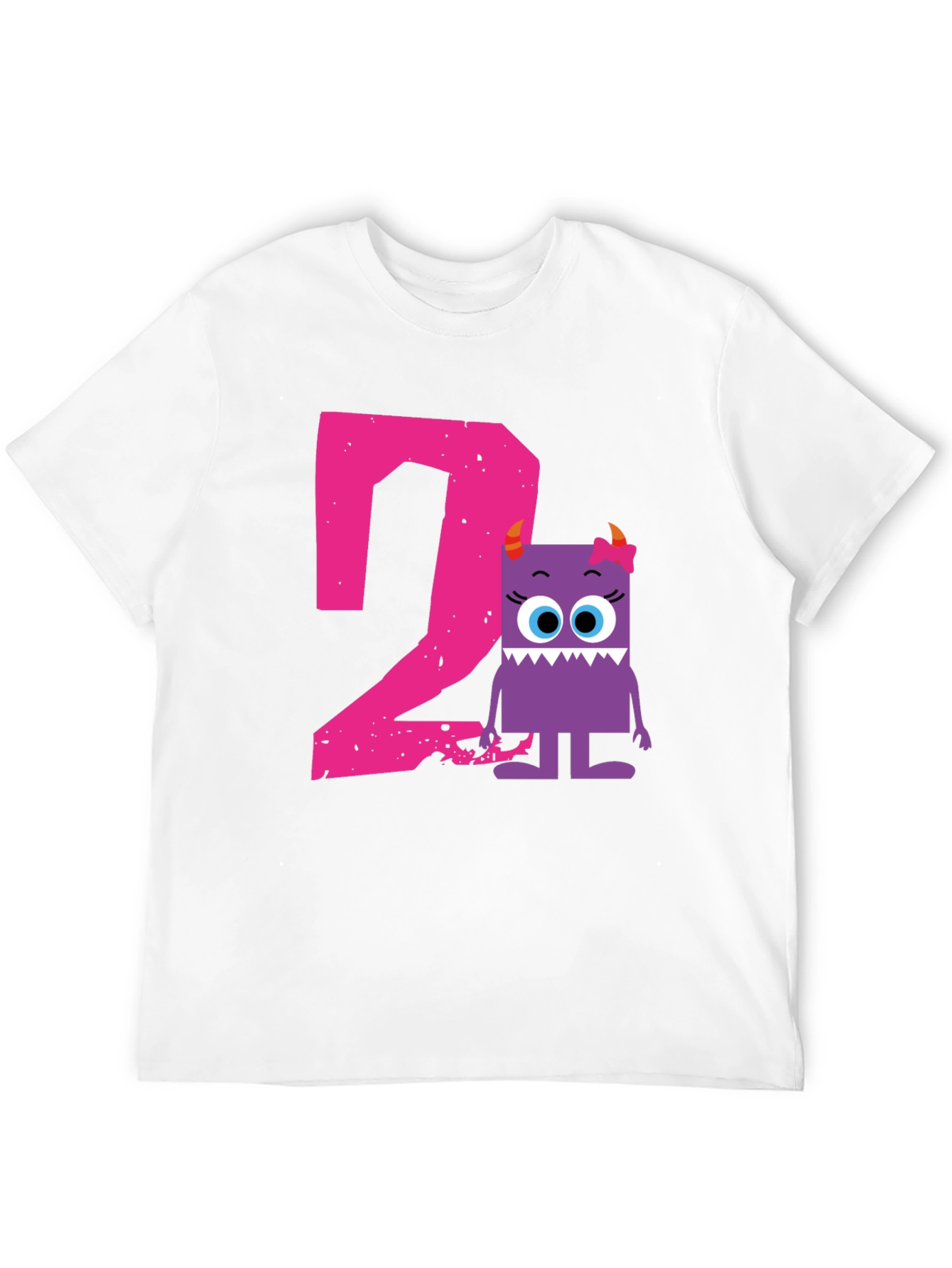 Cute Monster 2nd Birthday T-Shirt