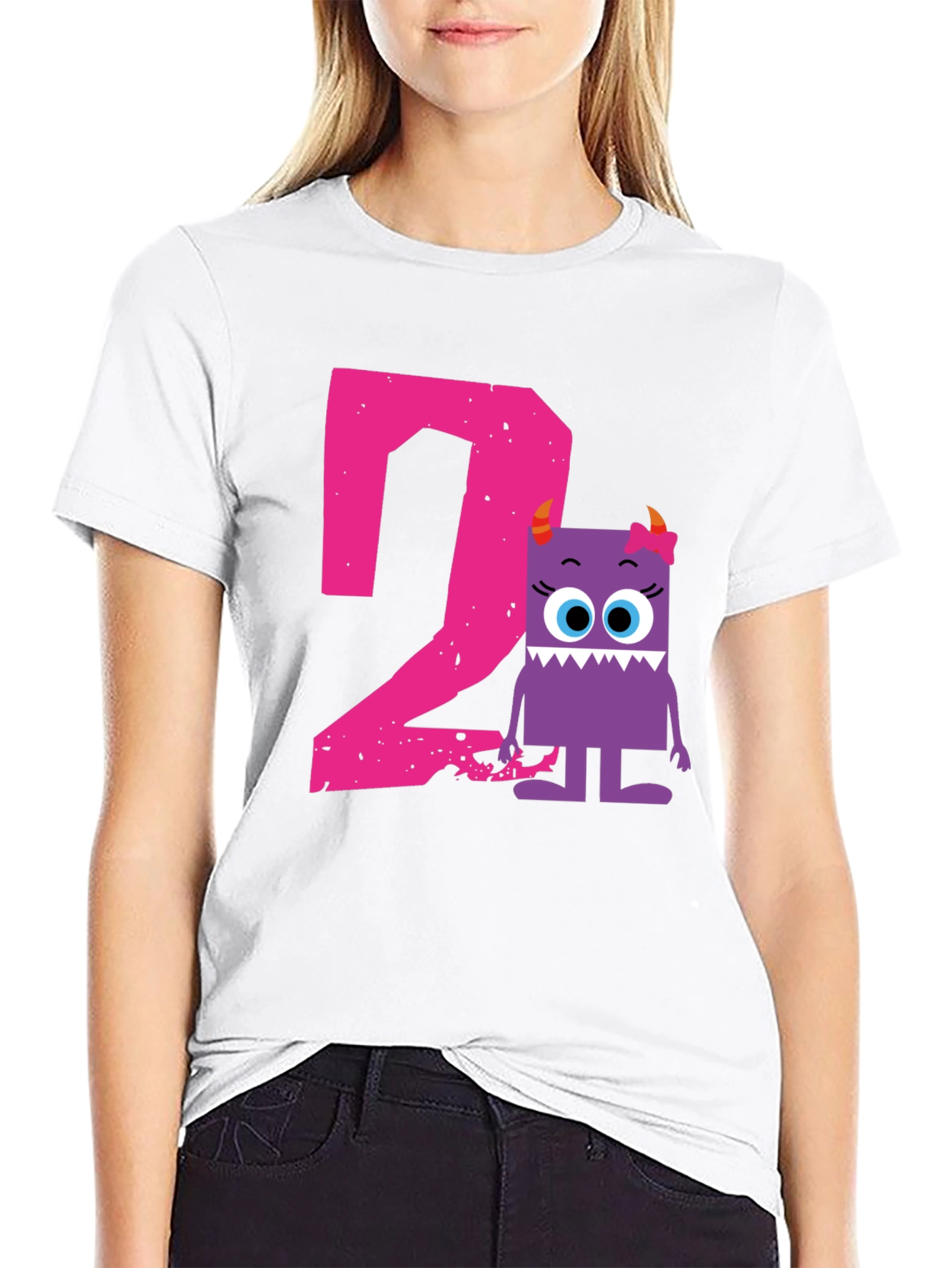 Cute Monster 2nd Birthday T-Shirt