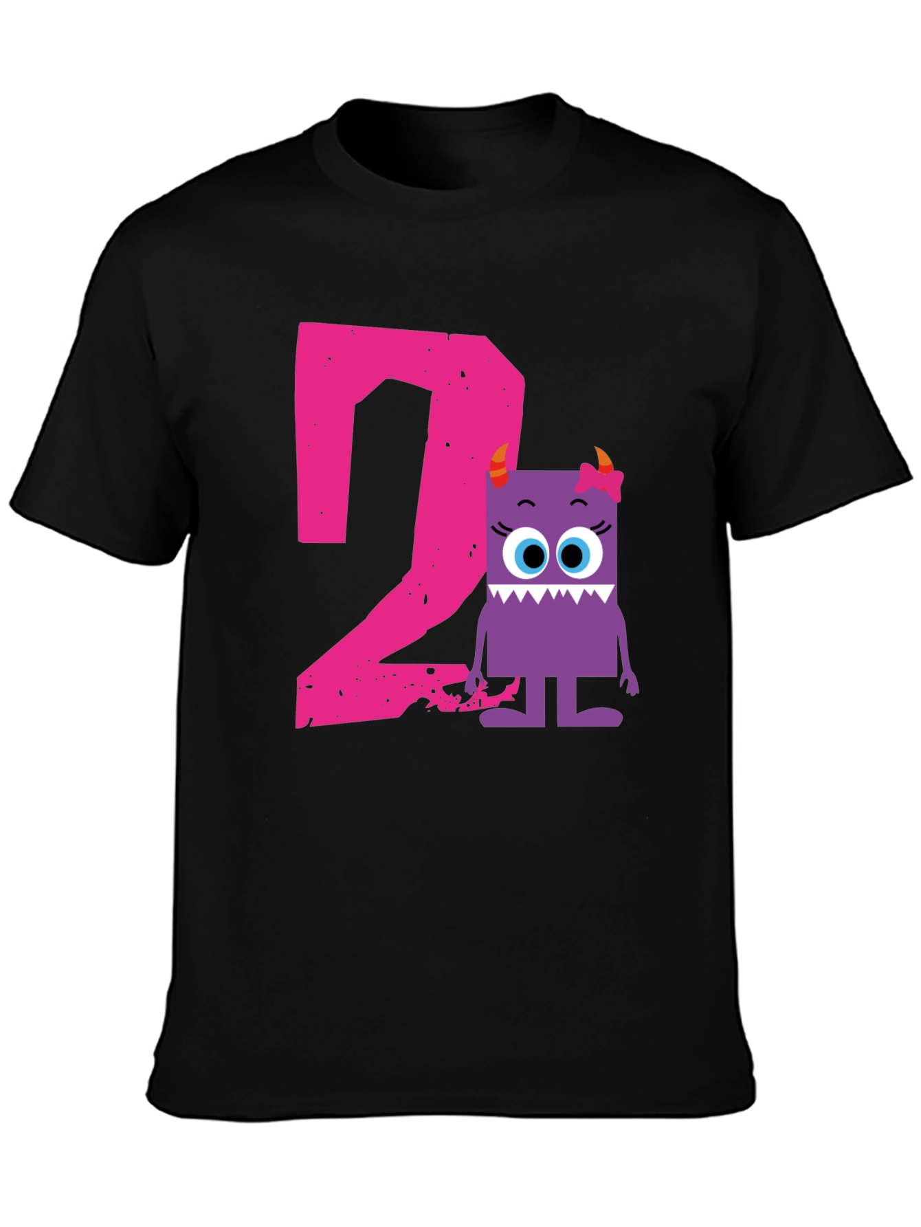Cute Monster 2nd Birthday T-Shirt