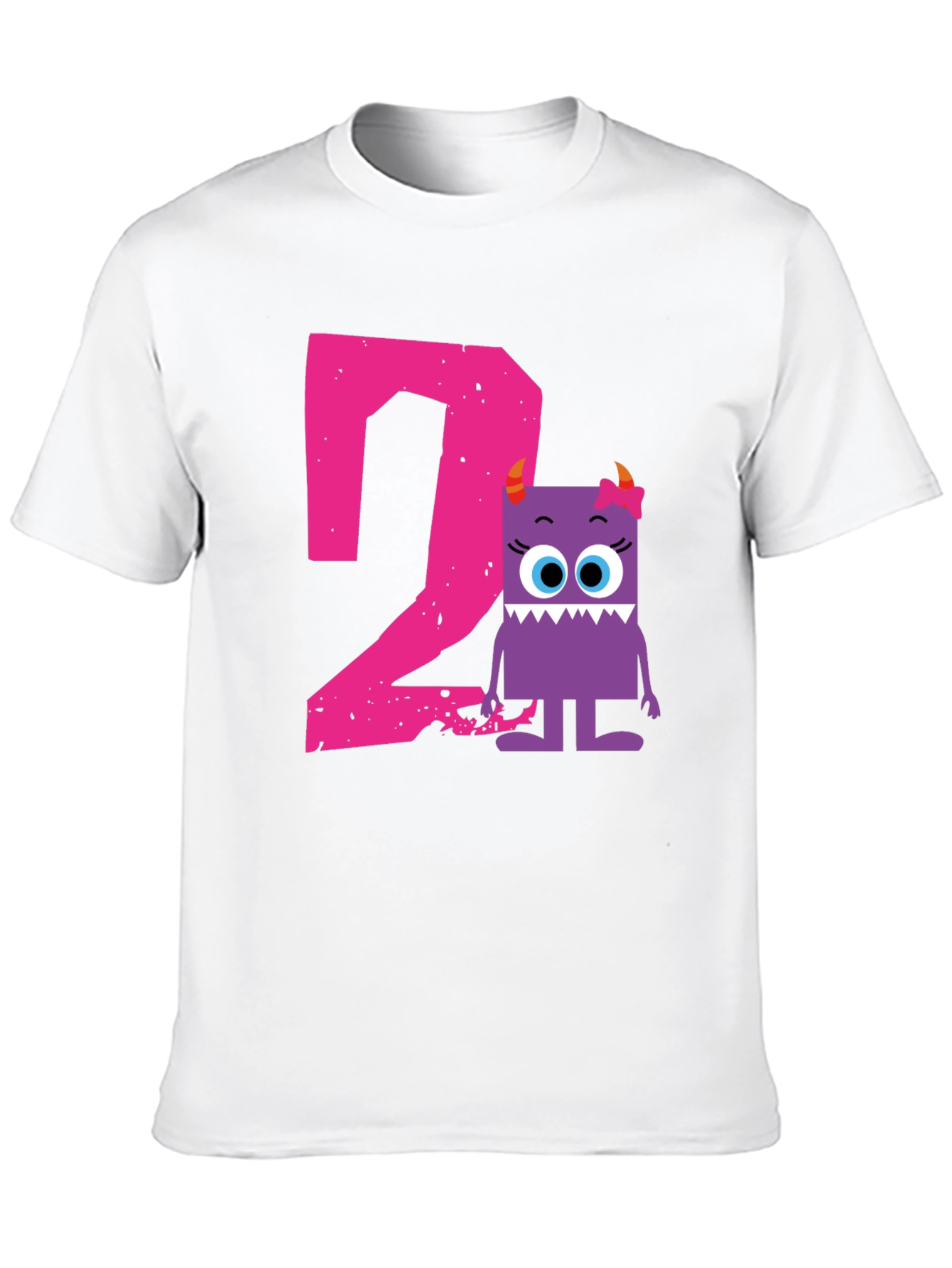 Cute Monster 2nd Birthday T-Shirt