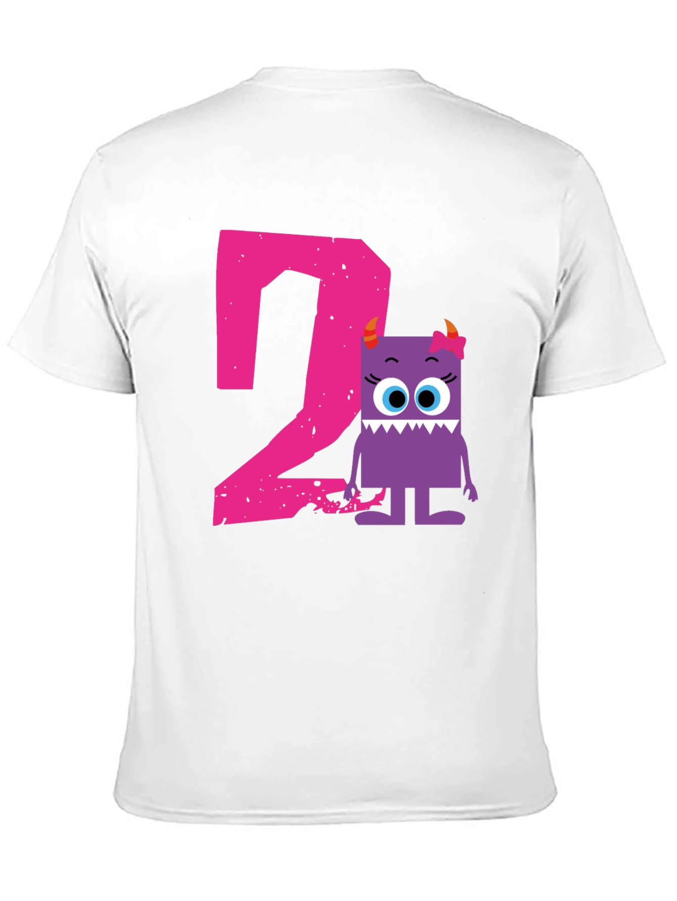 Cute Monster 2nd Birthday T-Shirt