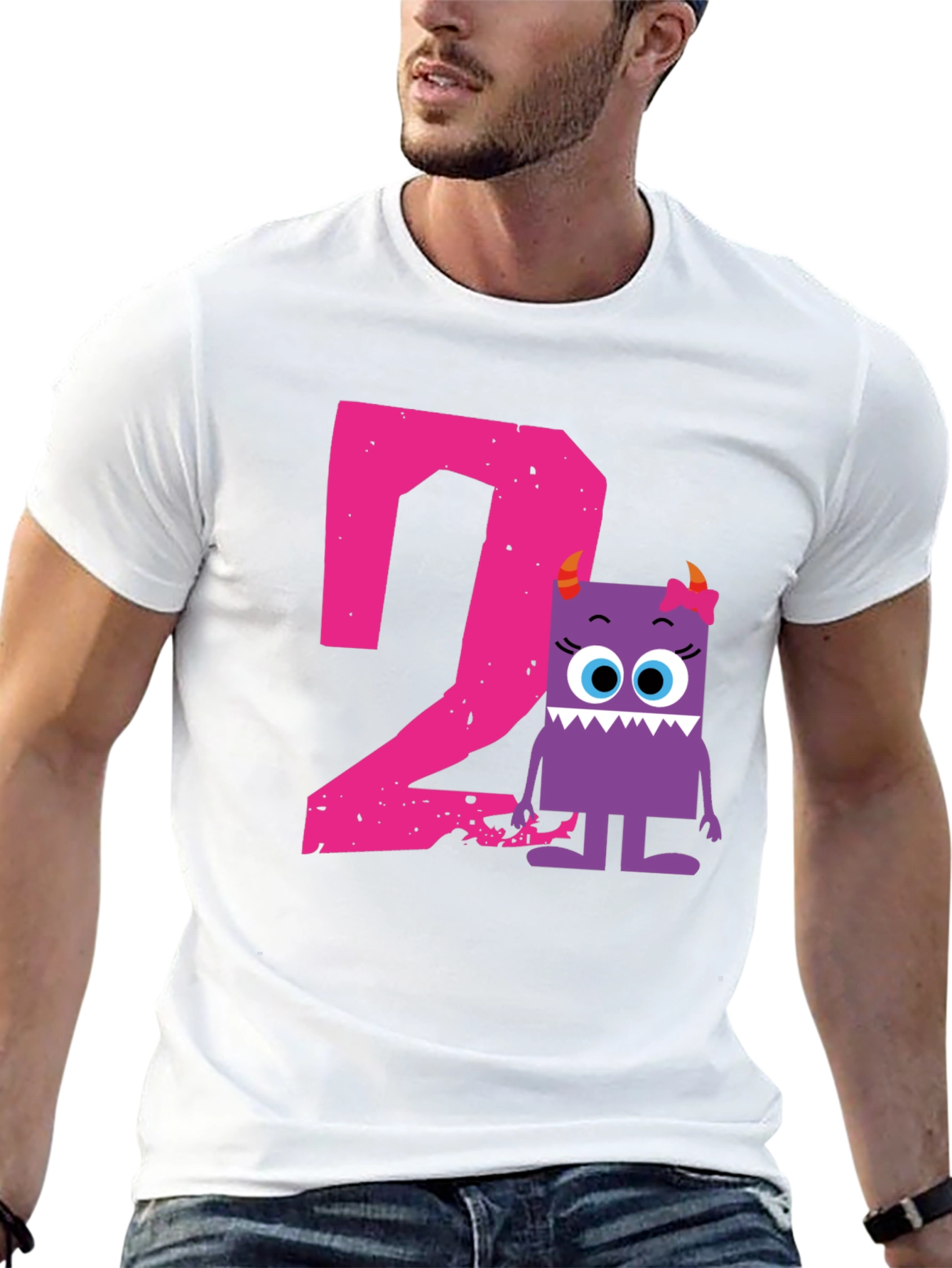 Cute Monster 2nd Birthday T-Shirt