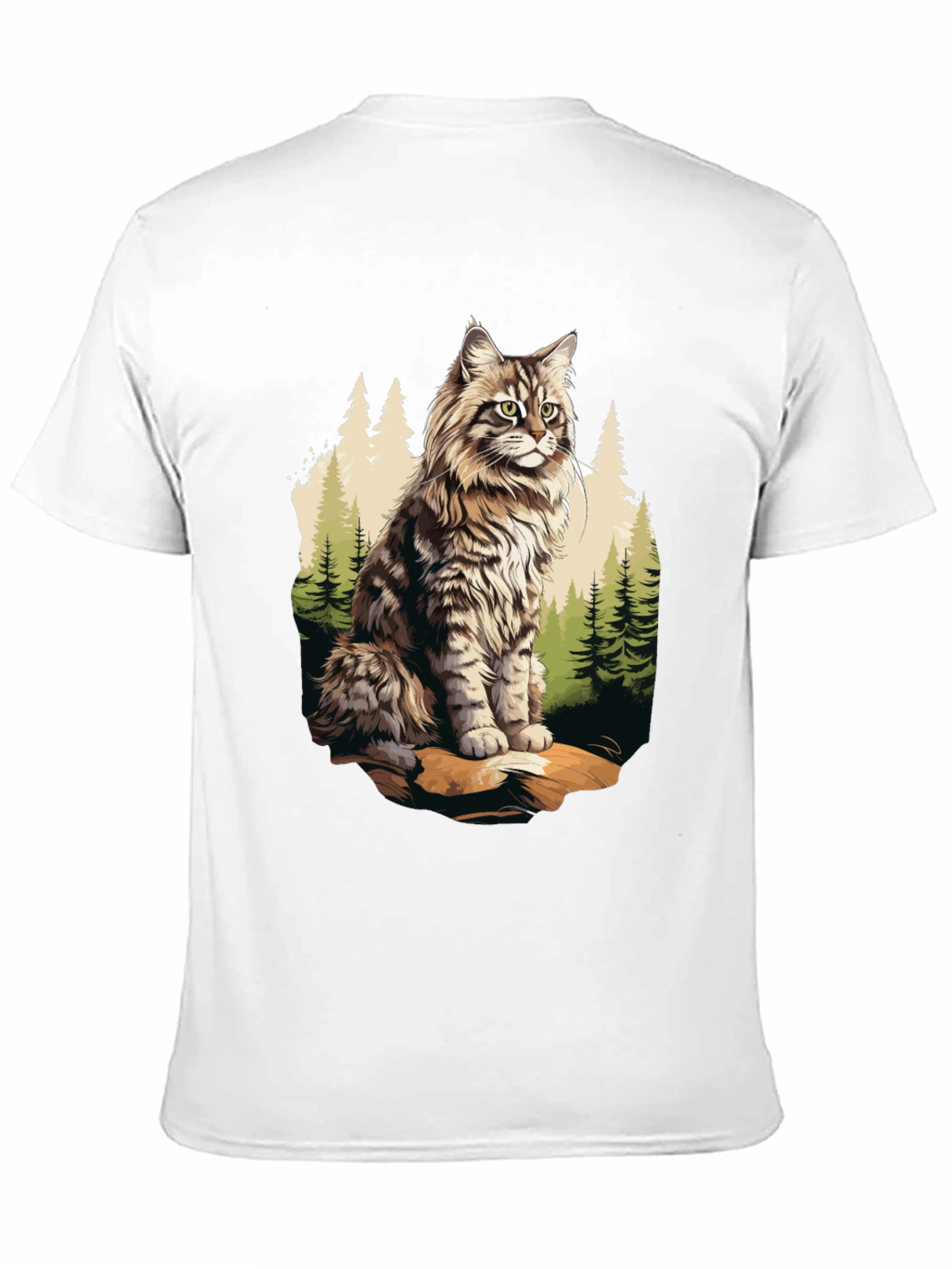Cat in the Woods Graphic Tee