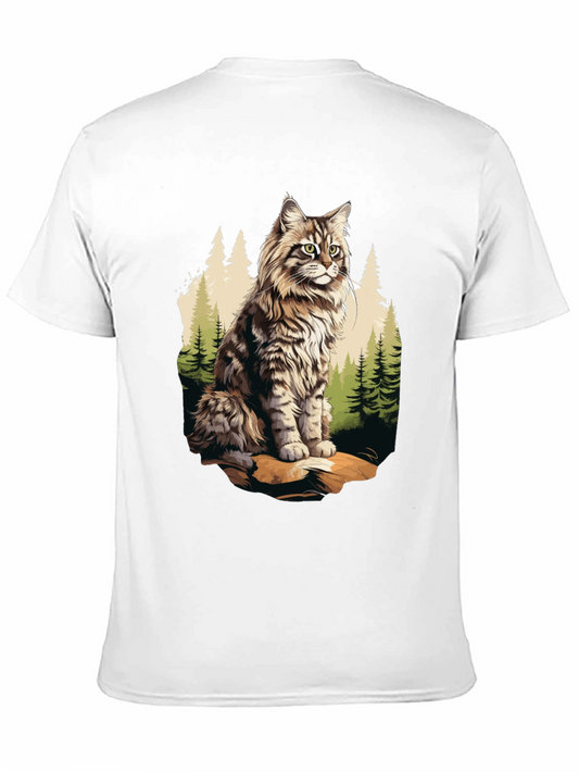 Cat in the Woods Graphic Tee