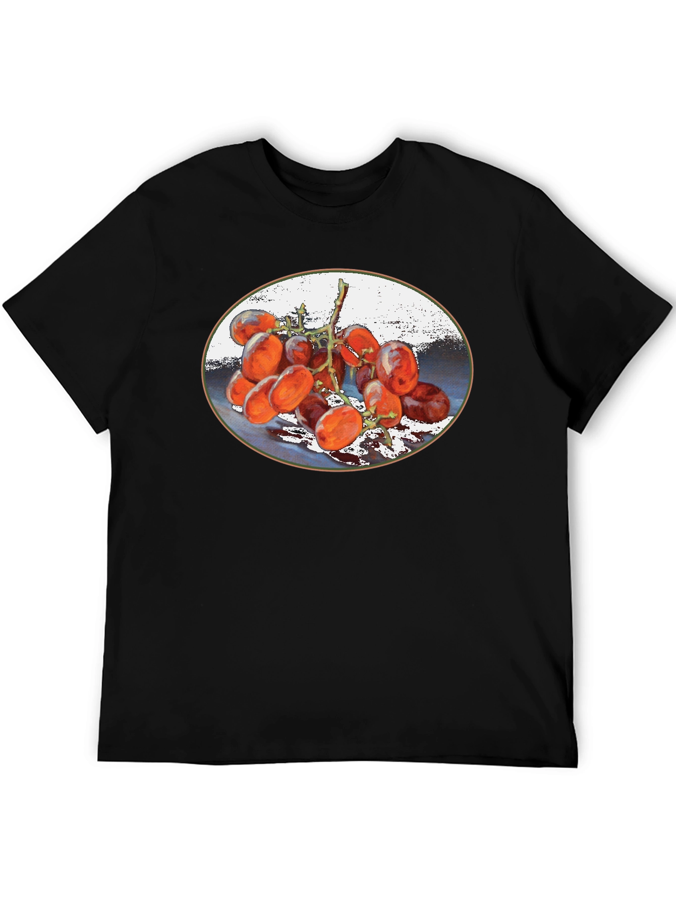 Grapes Graphic Tee - Stylish Fruit Design