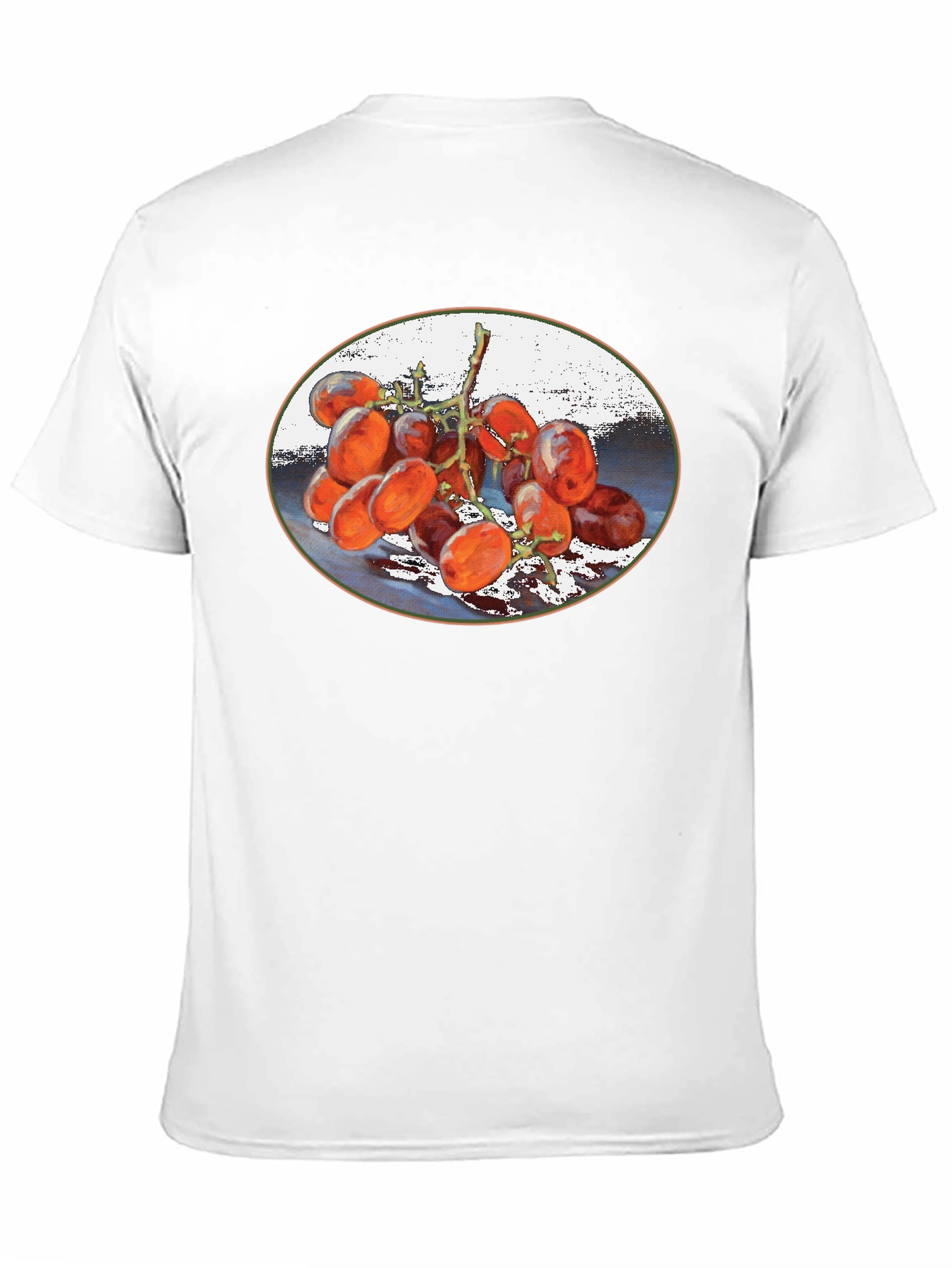 Grapes Graphic Tee - Stylish Fruit Design