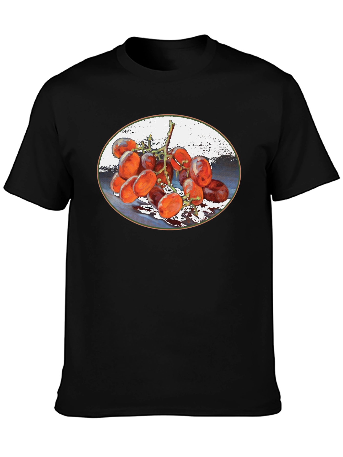 Grapes Graphic Tee - Stylish Fruit Design