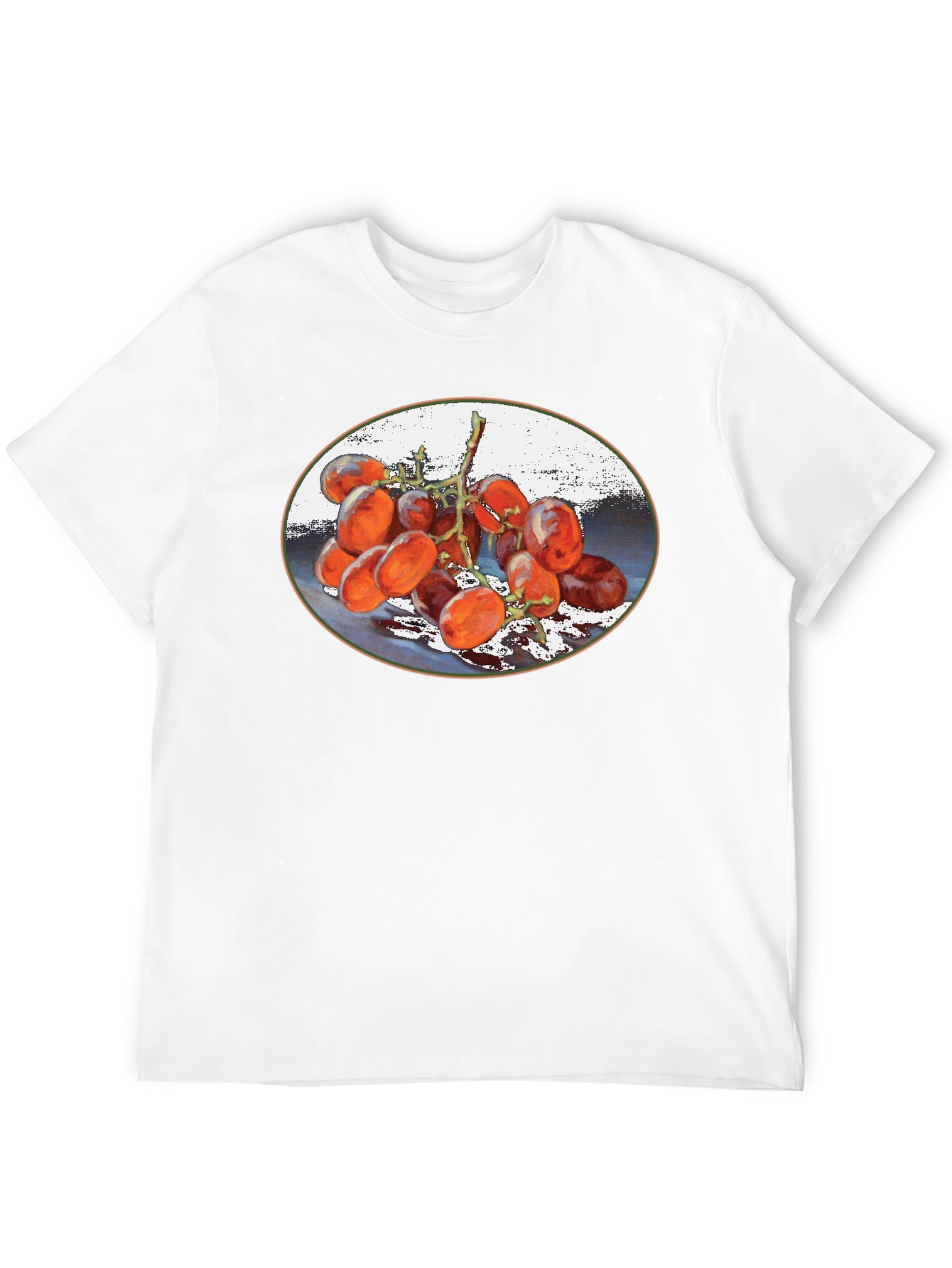 Grapes Graphic Tee - Stylish Fruit Design