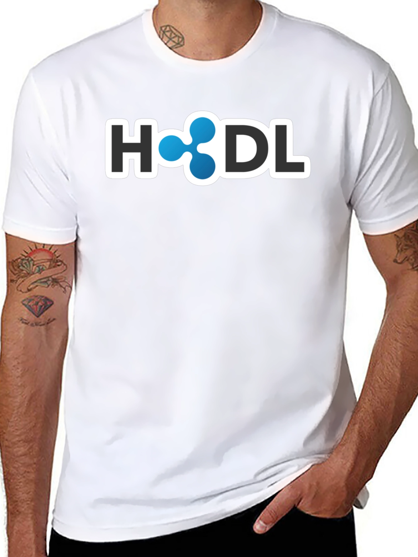 HODL Ripple Crypto T-Shirt - Investor Tee