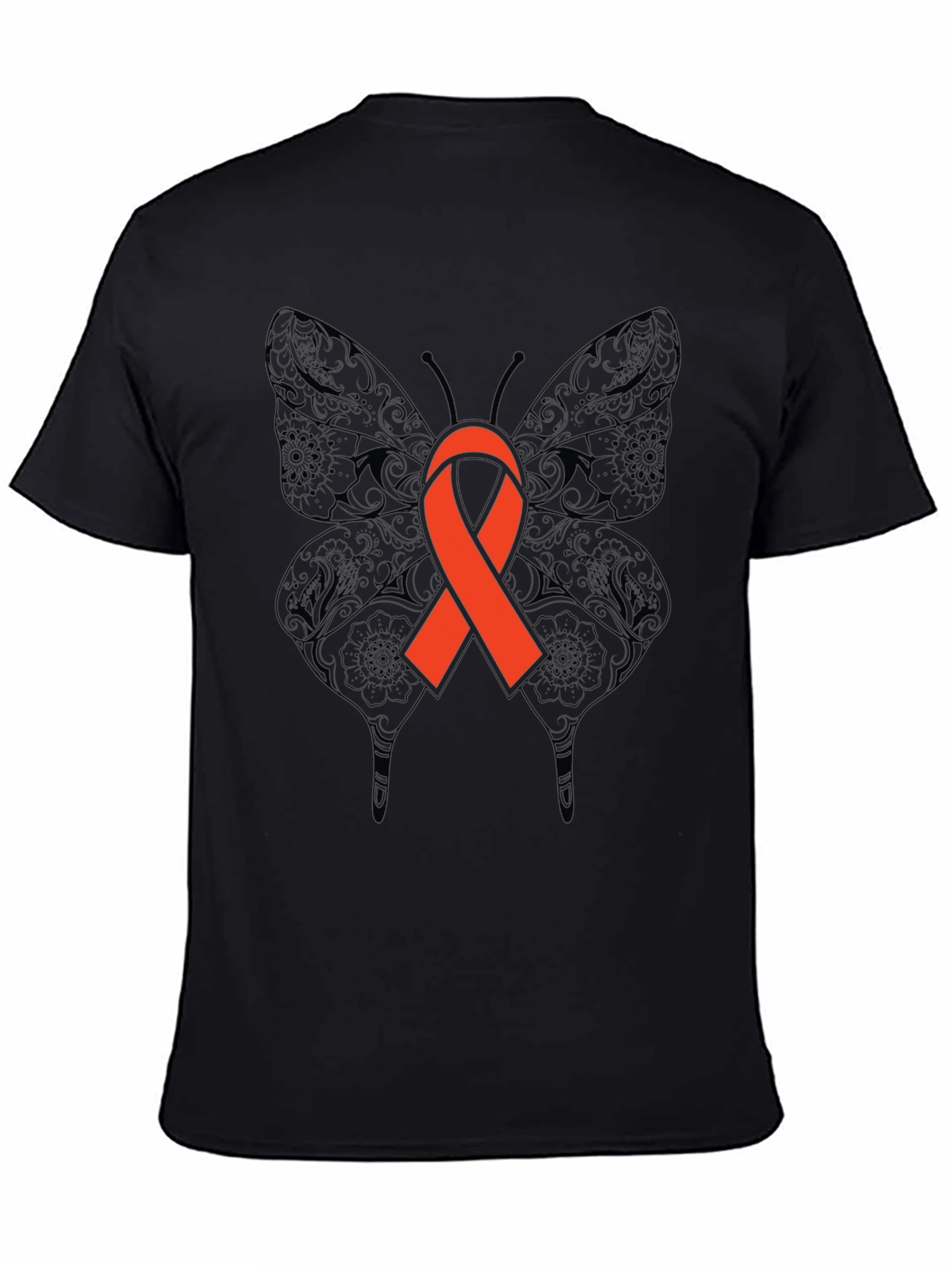 Butterfly Awareness Ribbon Graphic Tee