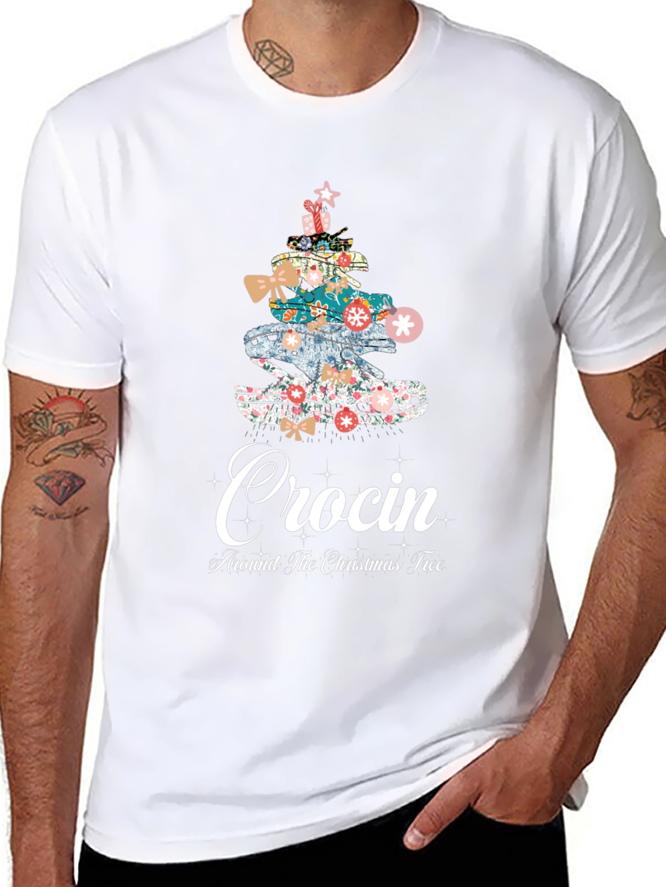 Crocin Around The Christmas Tree T-Shirt
