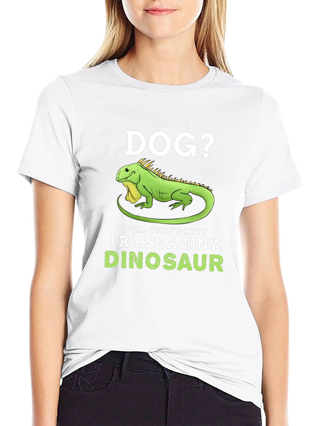 I Raise A Tiny Dinosaur T-Shirt Reptile Lover Tee