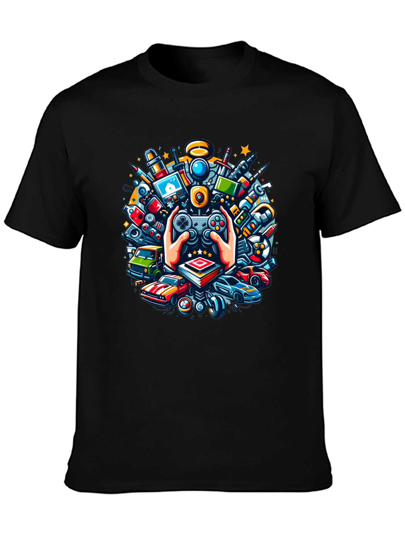 Gamers Delight Black T-Shirt