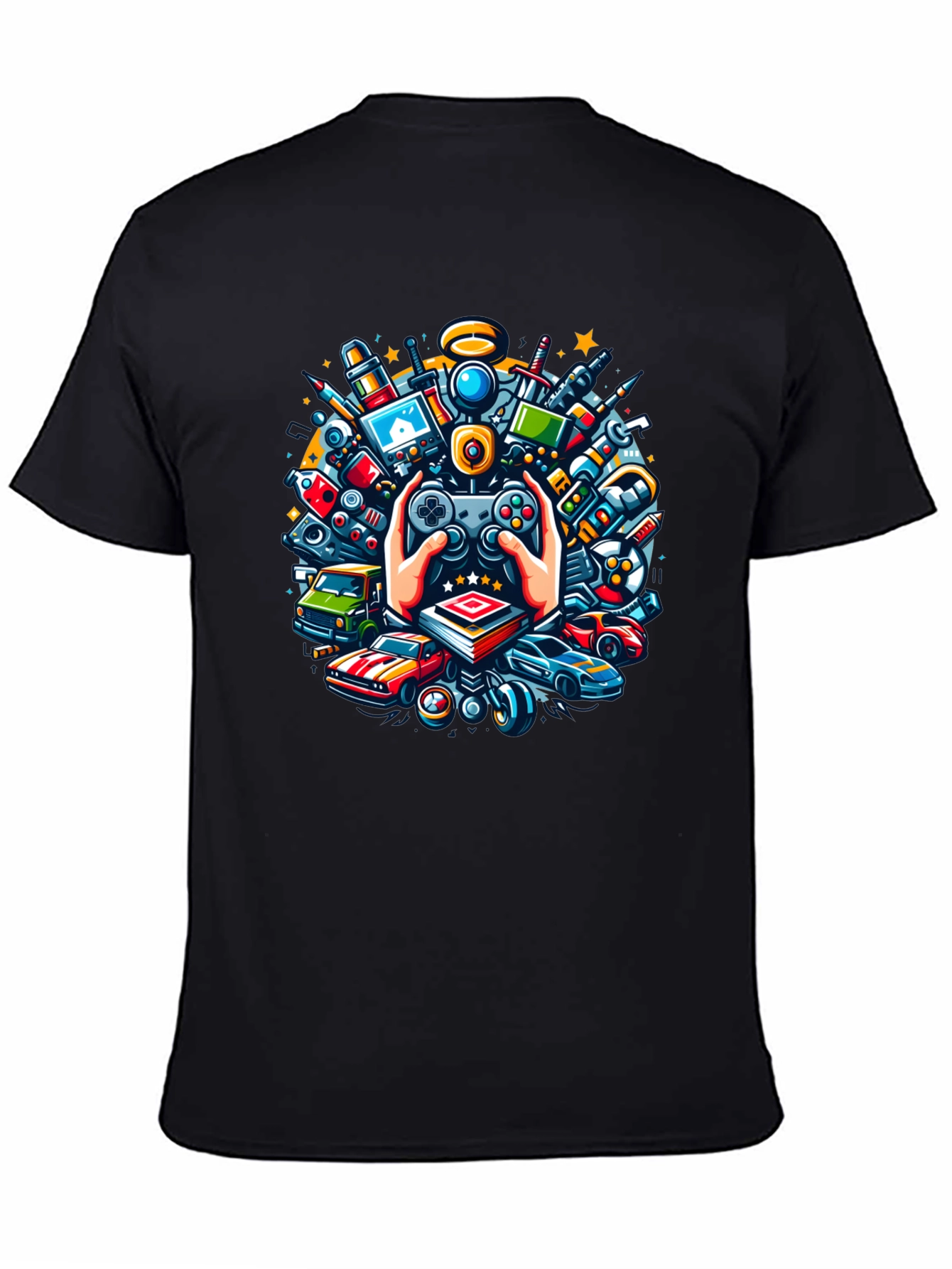 Gamers Delight Black T-Shirt