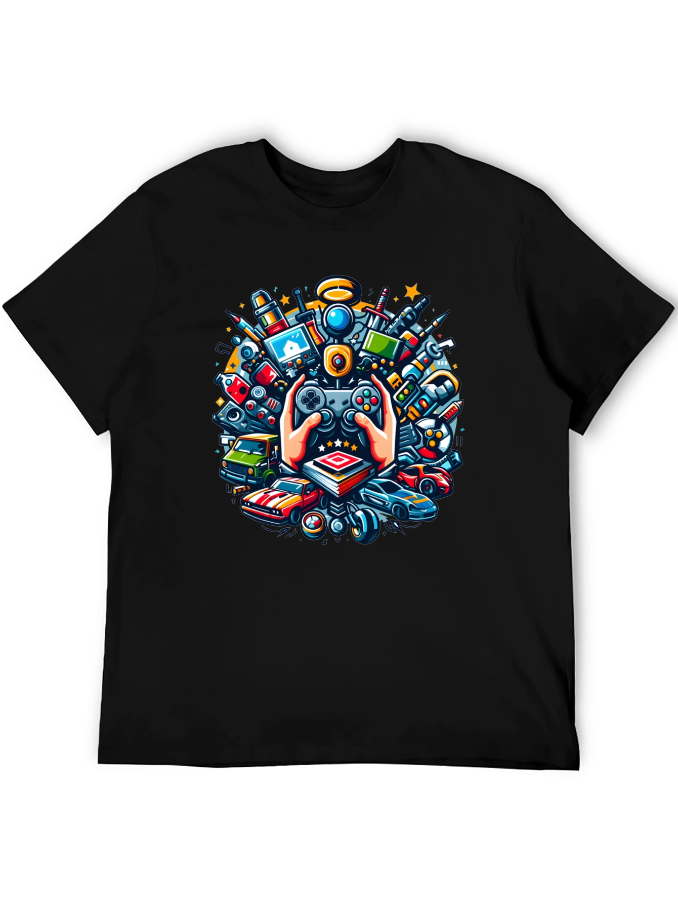 Gamers Delight Black T-Shirt