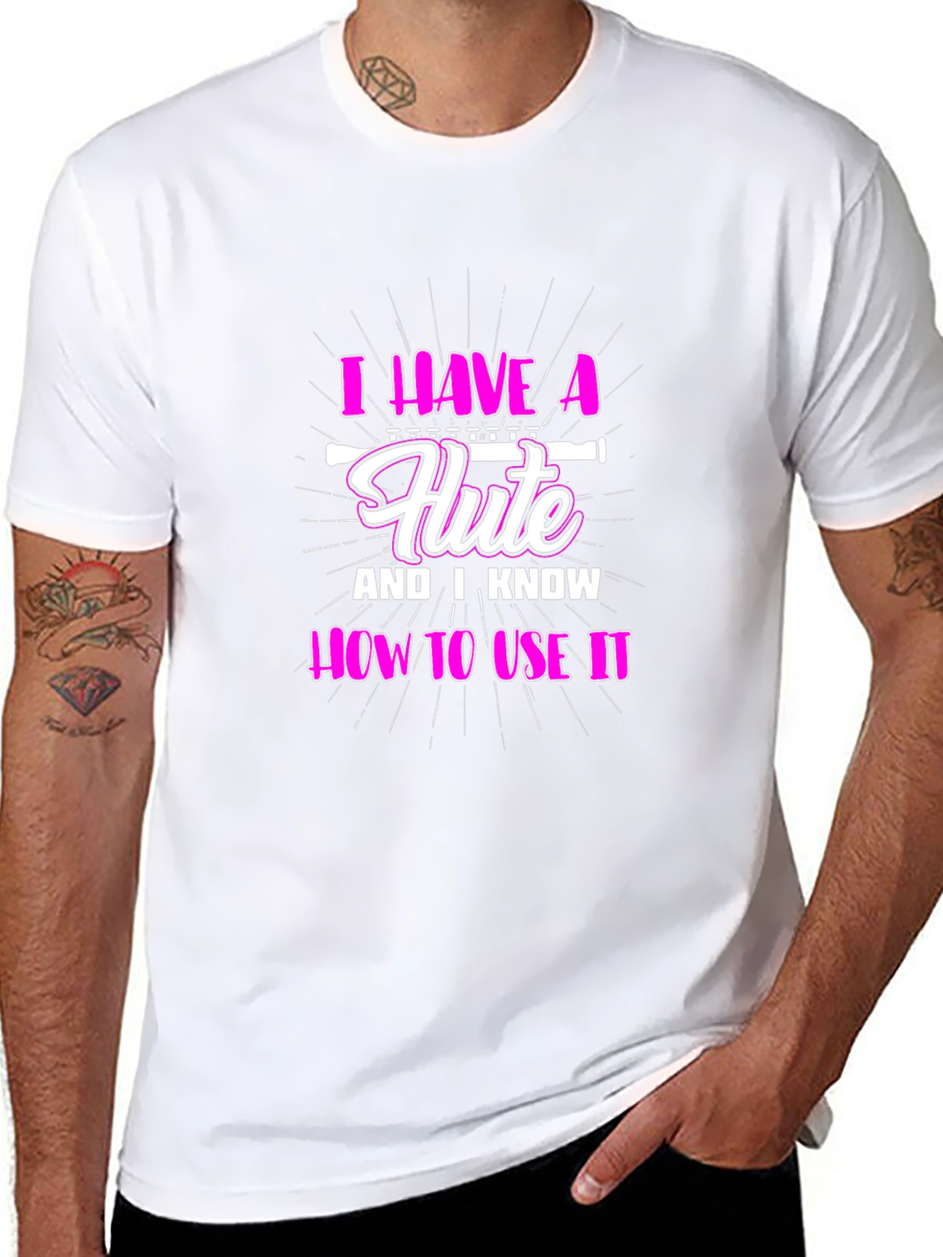Flute Player Humor T-Shirt
