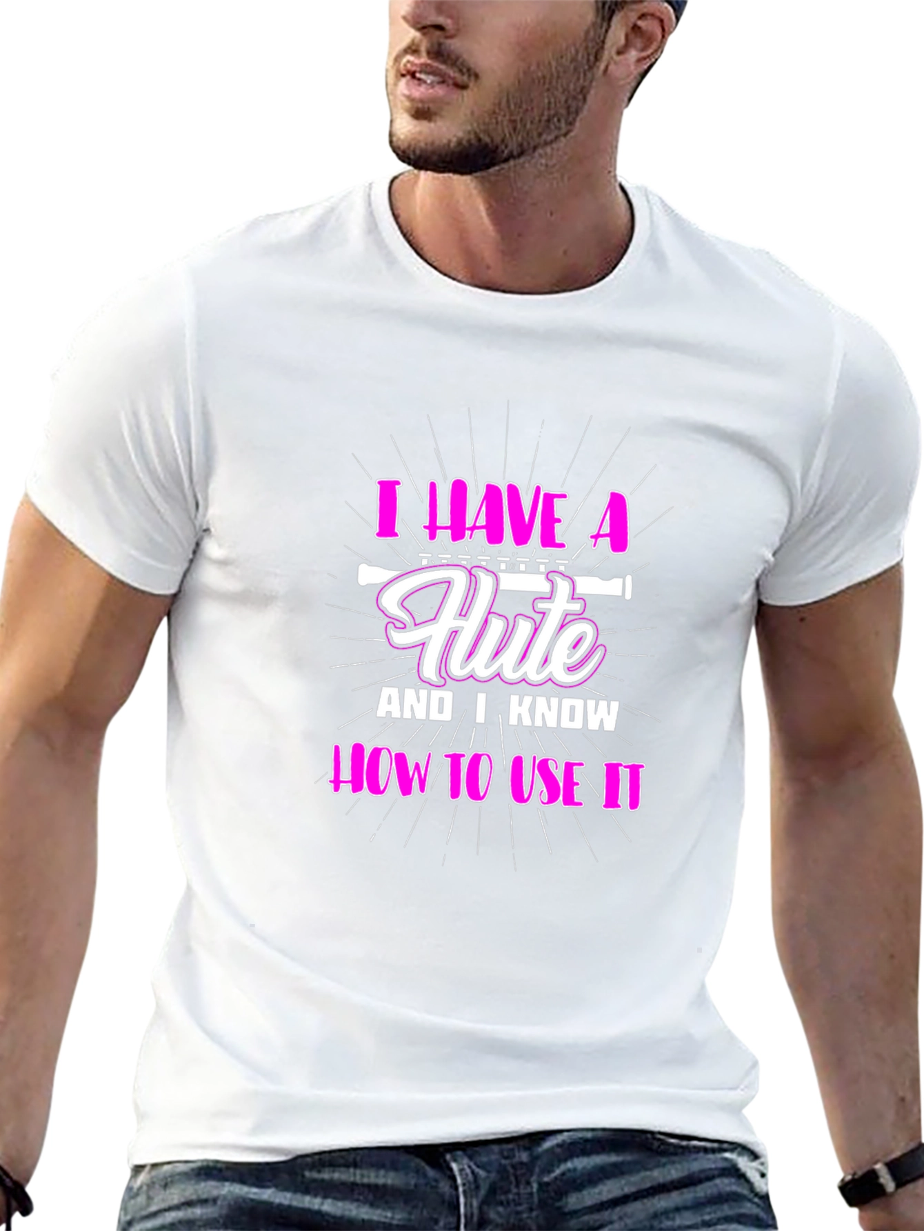 Flute Player Humor T-Shirt