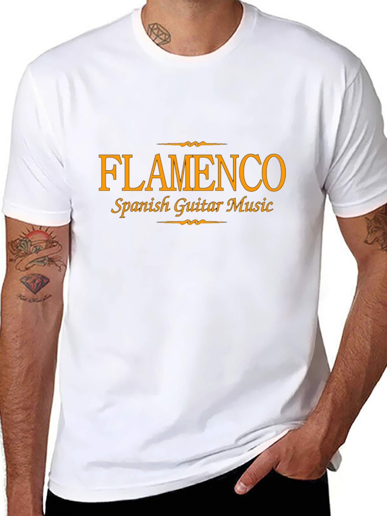 Flamenco Spanish Guitar Music T-Shirt