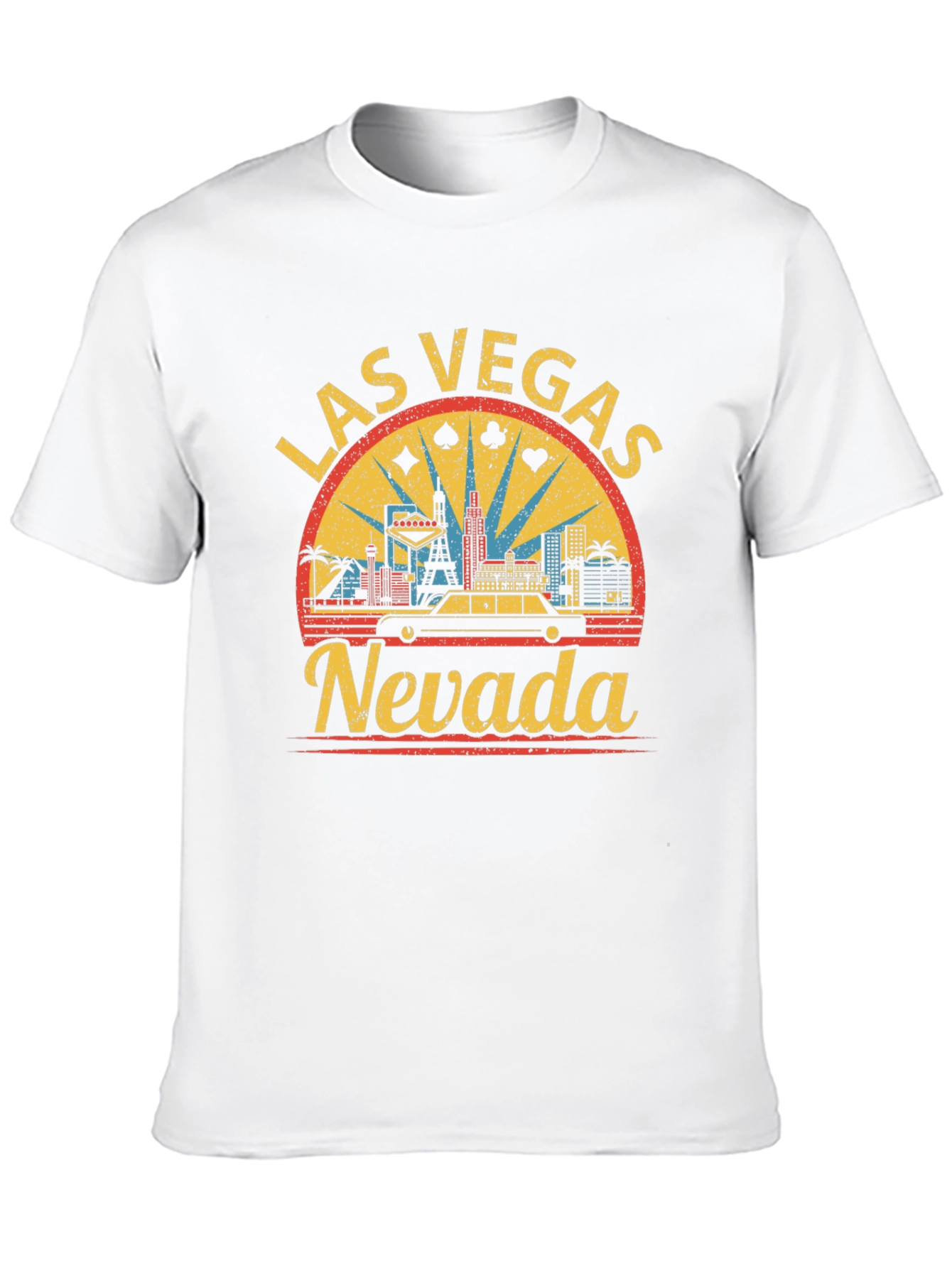 Las Vegas Nevada Retro Graphic T-Shirt