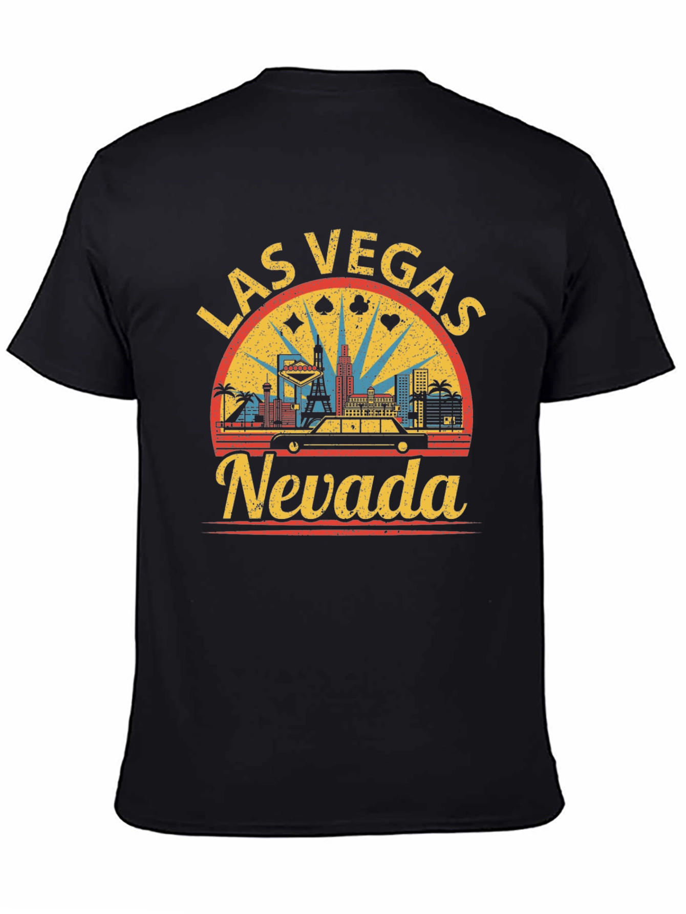 Las Vegas Nevada Retro Graphic T-Shirt