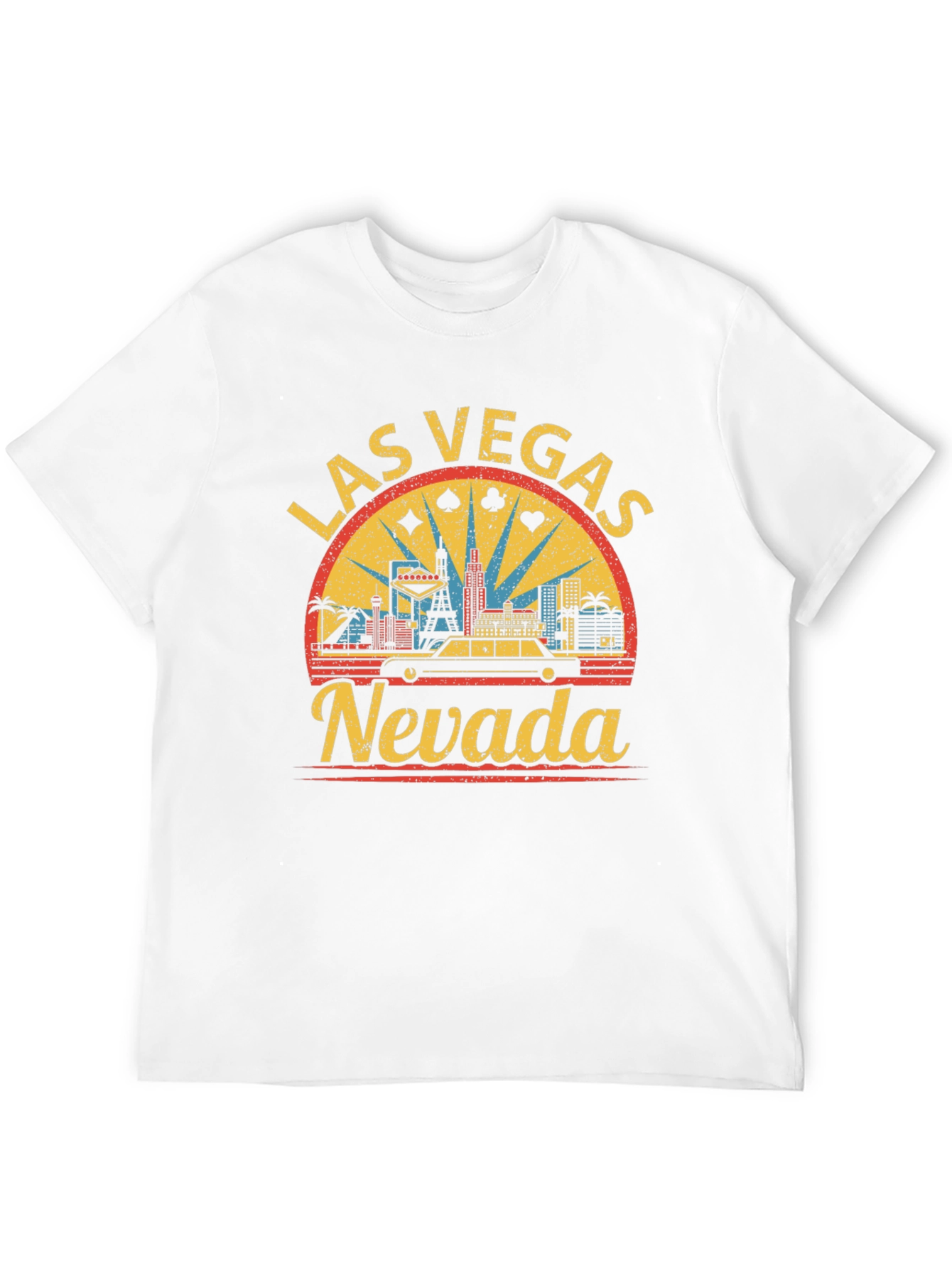 Las Vegas Nevada Retro Graphic T-Shirt