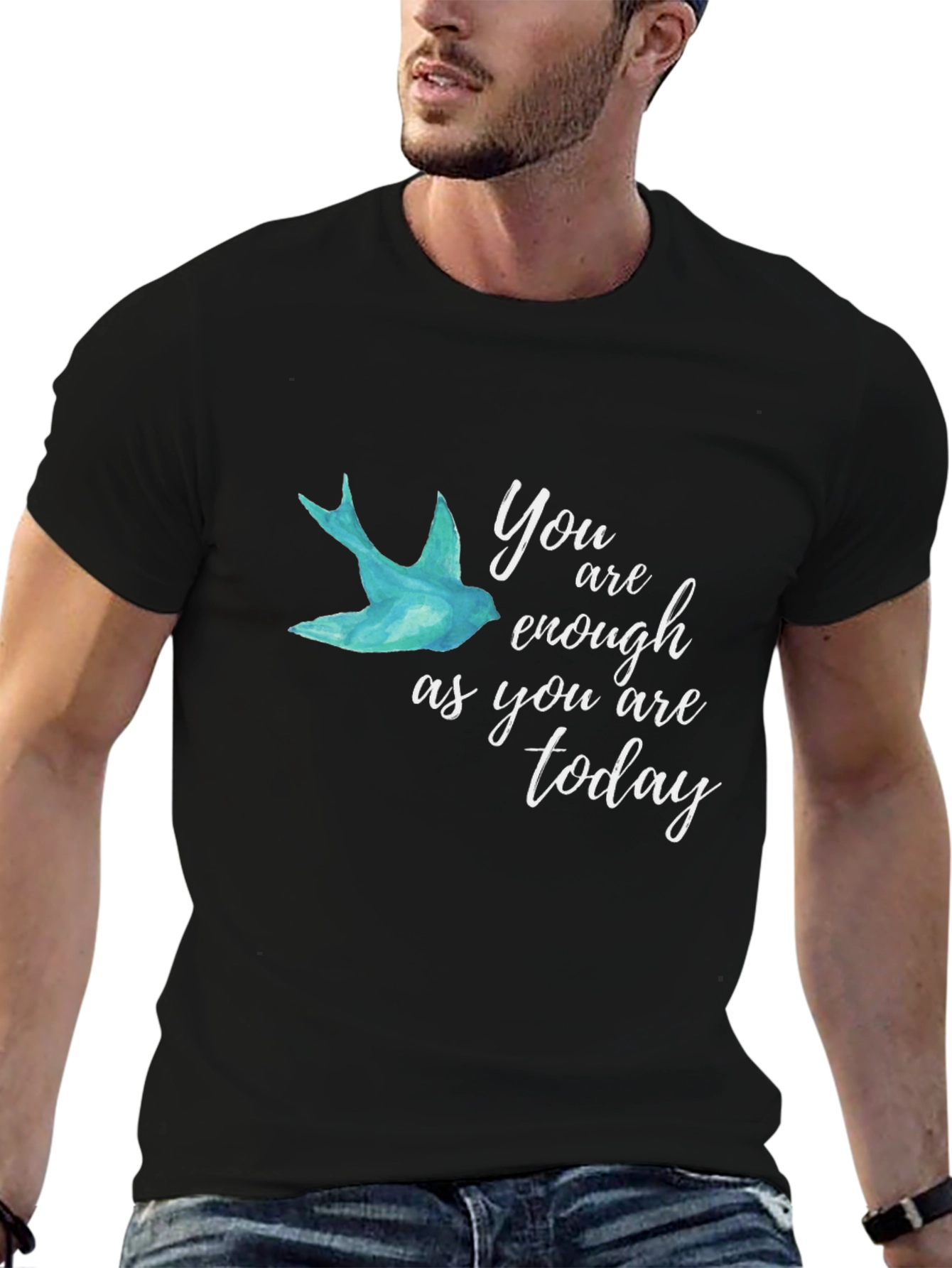 Inspiring You Are Enough Graphic Tee