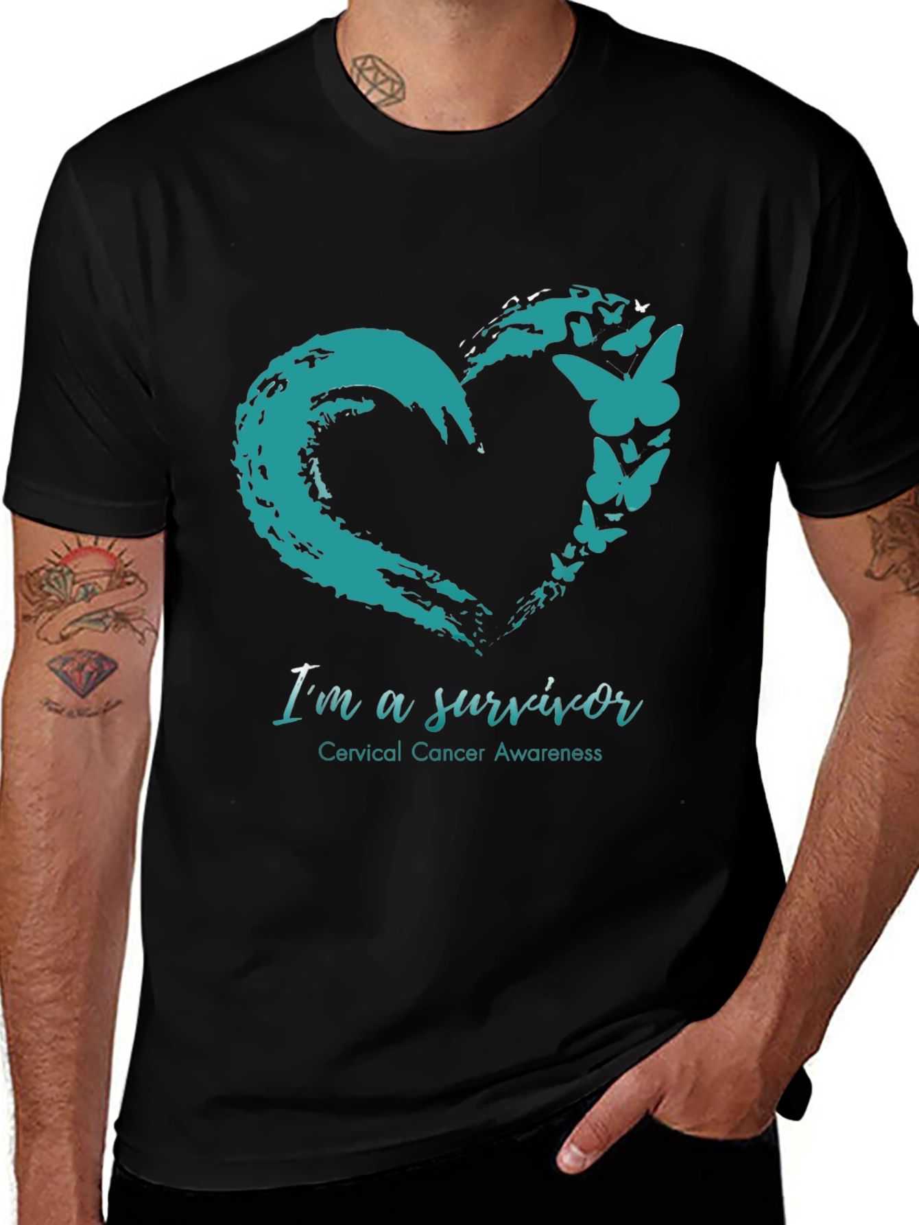 Cervical Cancer Awareness Survivor Tee