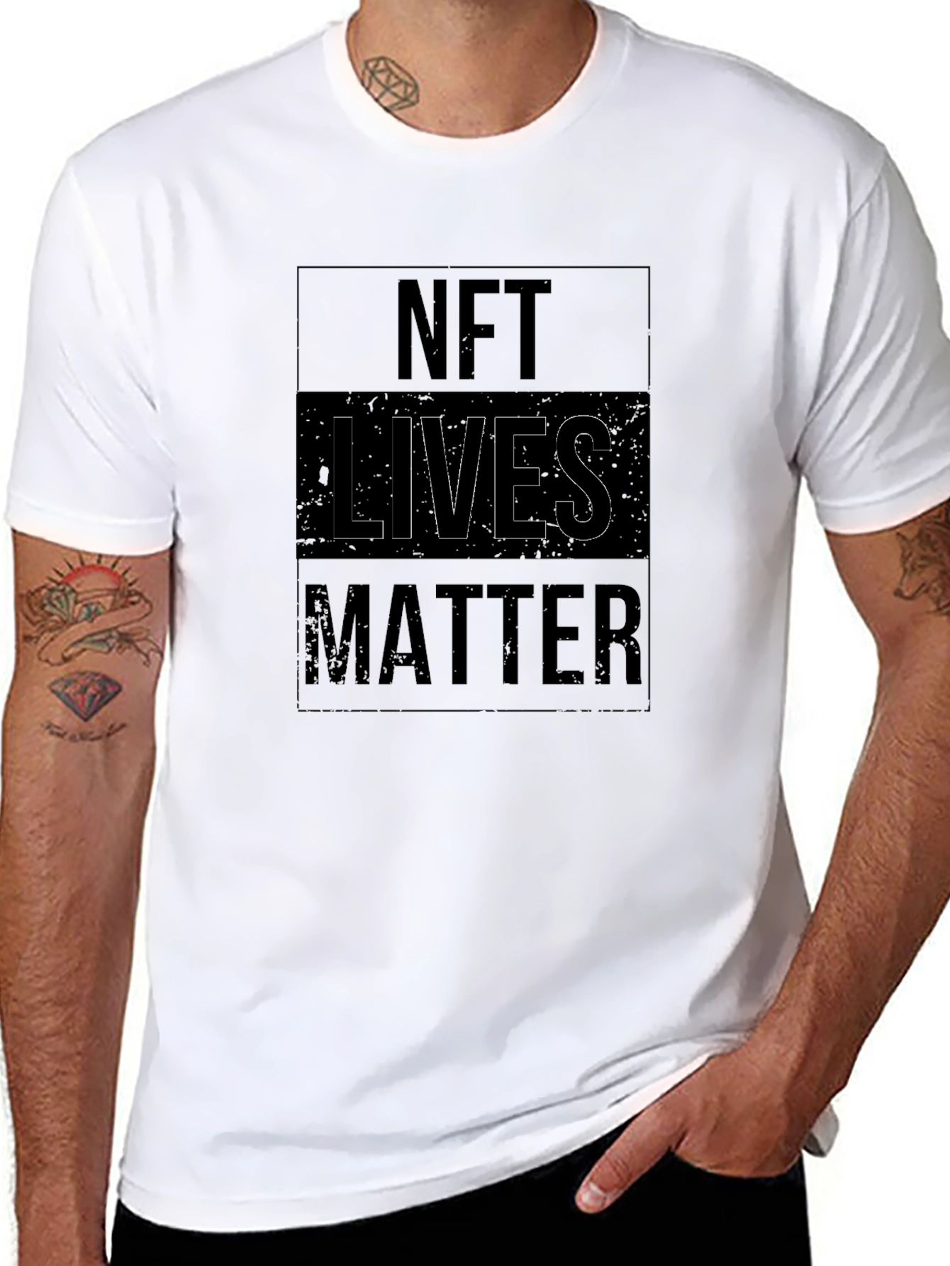 NFT Lives Matter Graphic T-Shirt