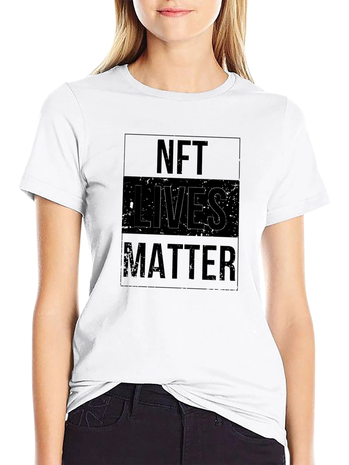NFT Lives Matter Graphic T-Shirt