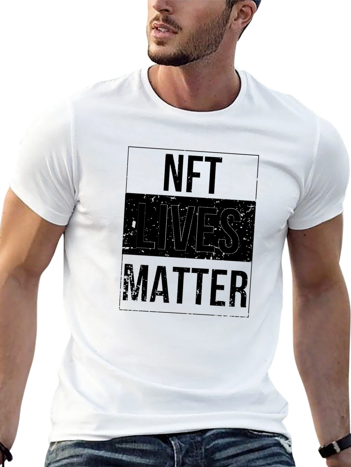 NFT Lives Matter Graphic T-Shirt