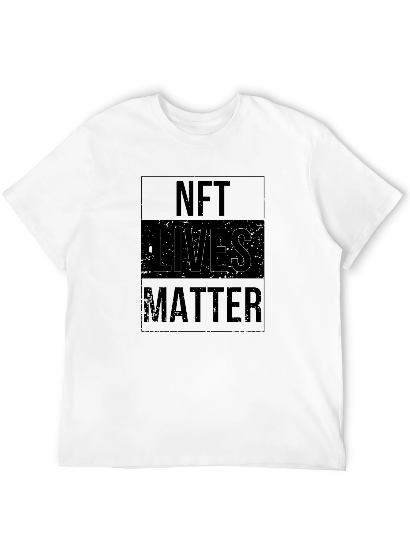 NFT Lives Matter Graphic T-Shirt