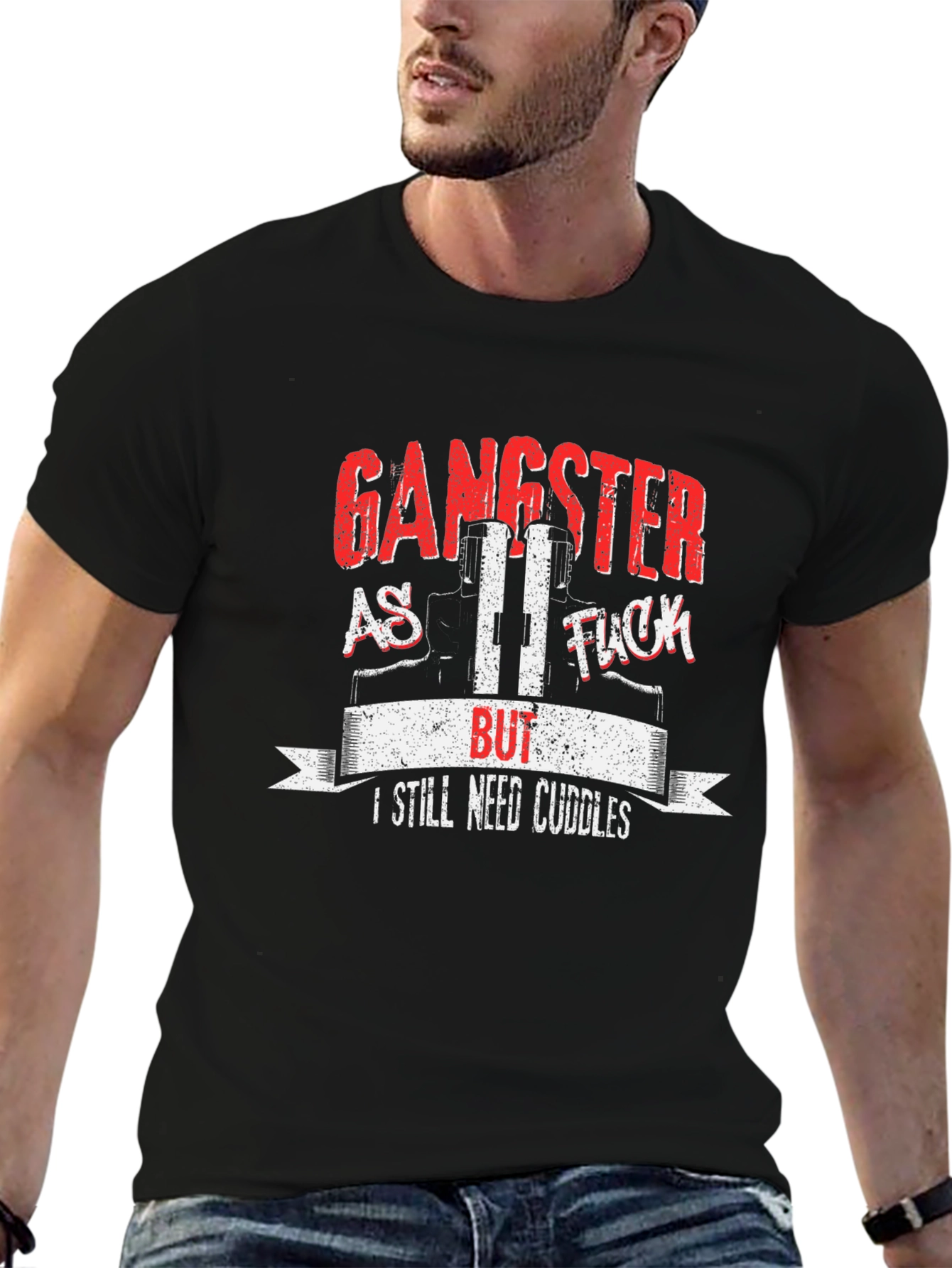 Gangster Cuddles Graphic Tee