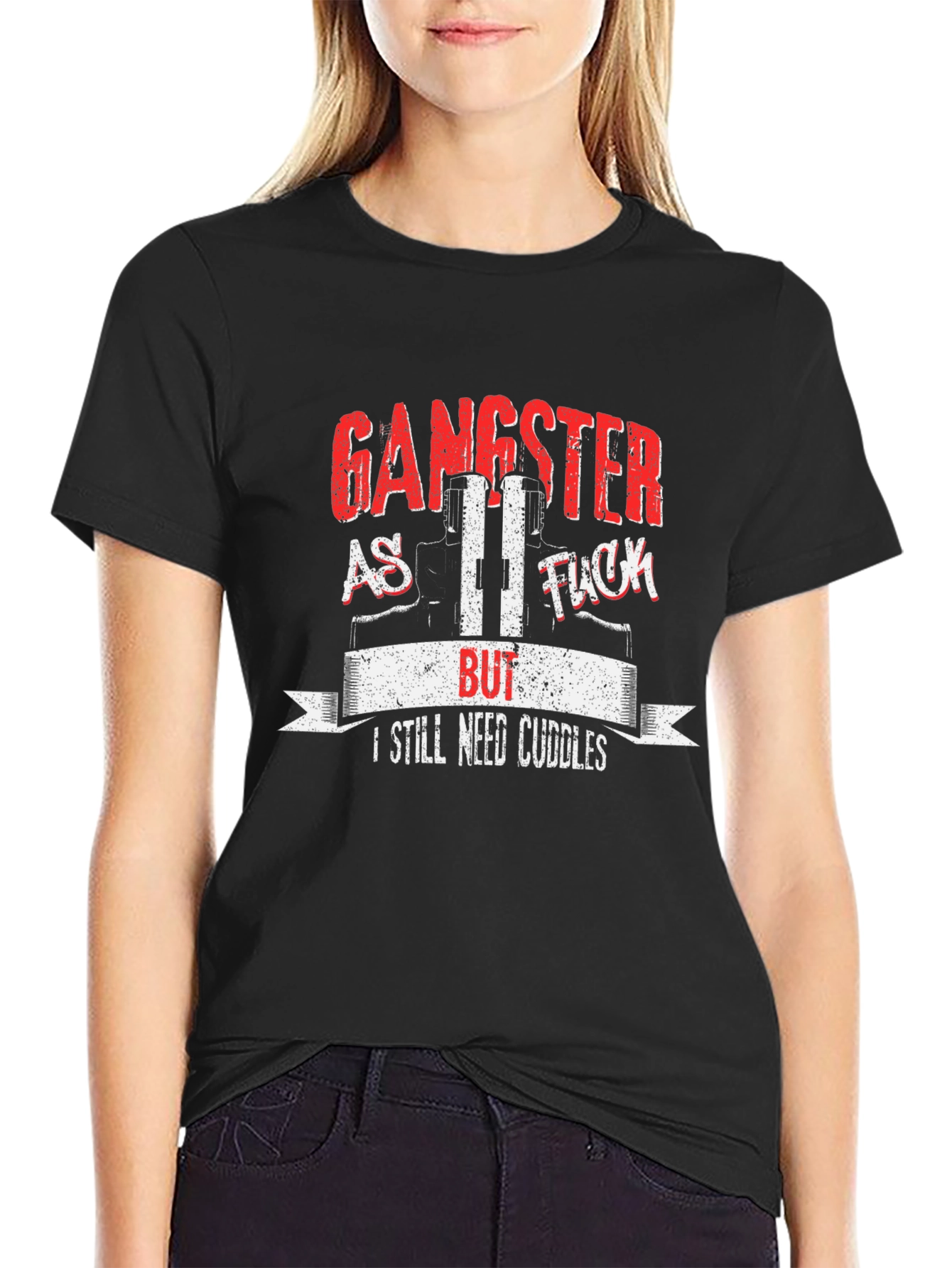 Gangster Cuddles Graphic Tee