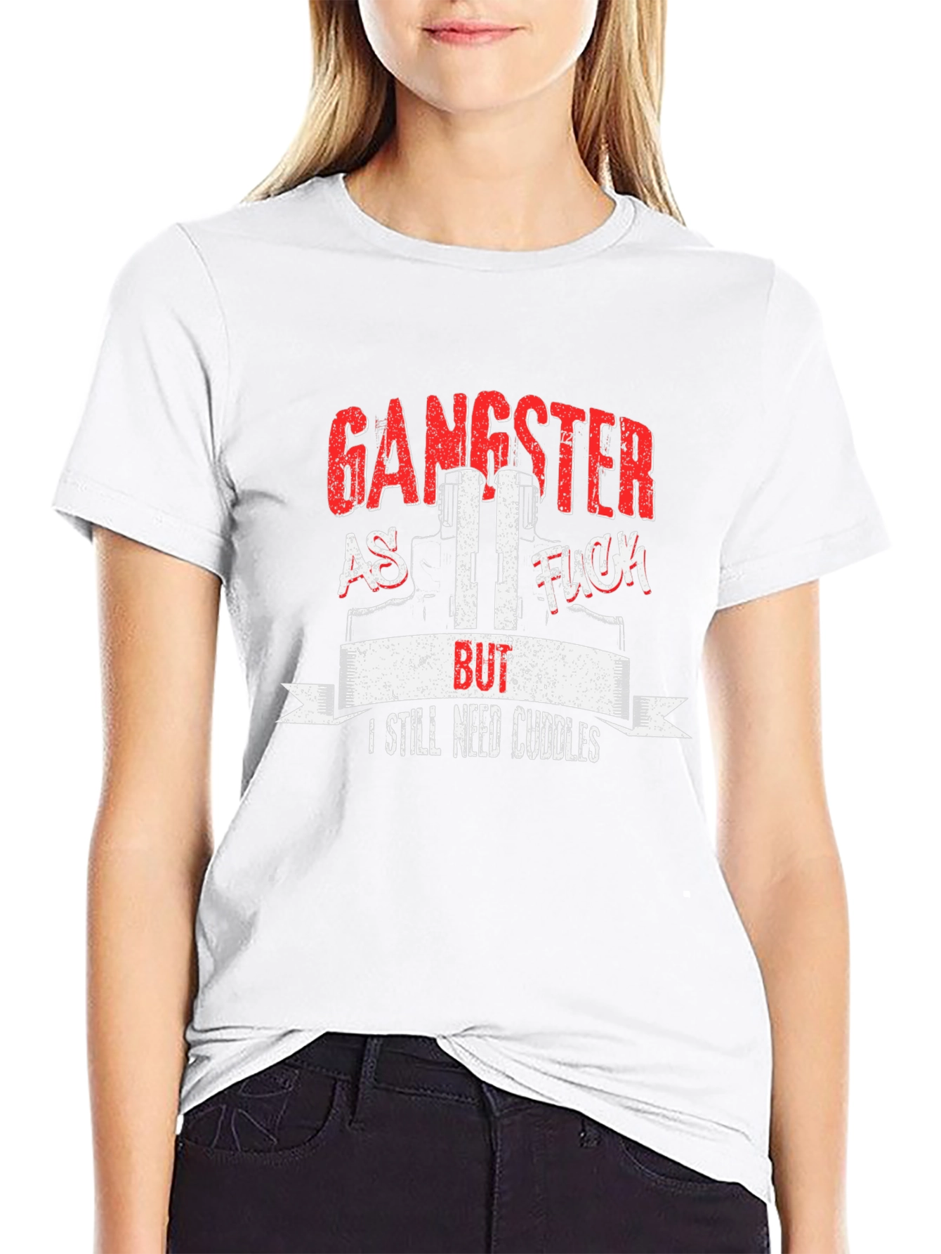 Gangster Cuddles Graphic Tee