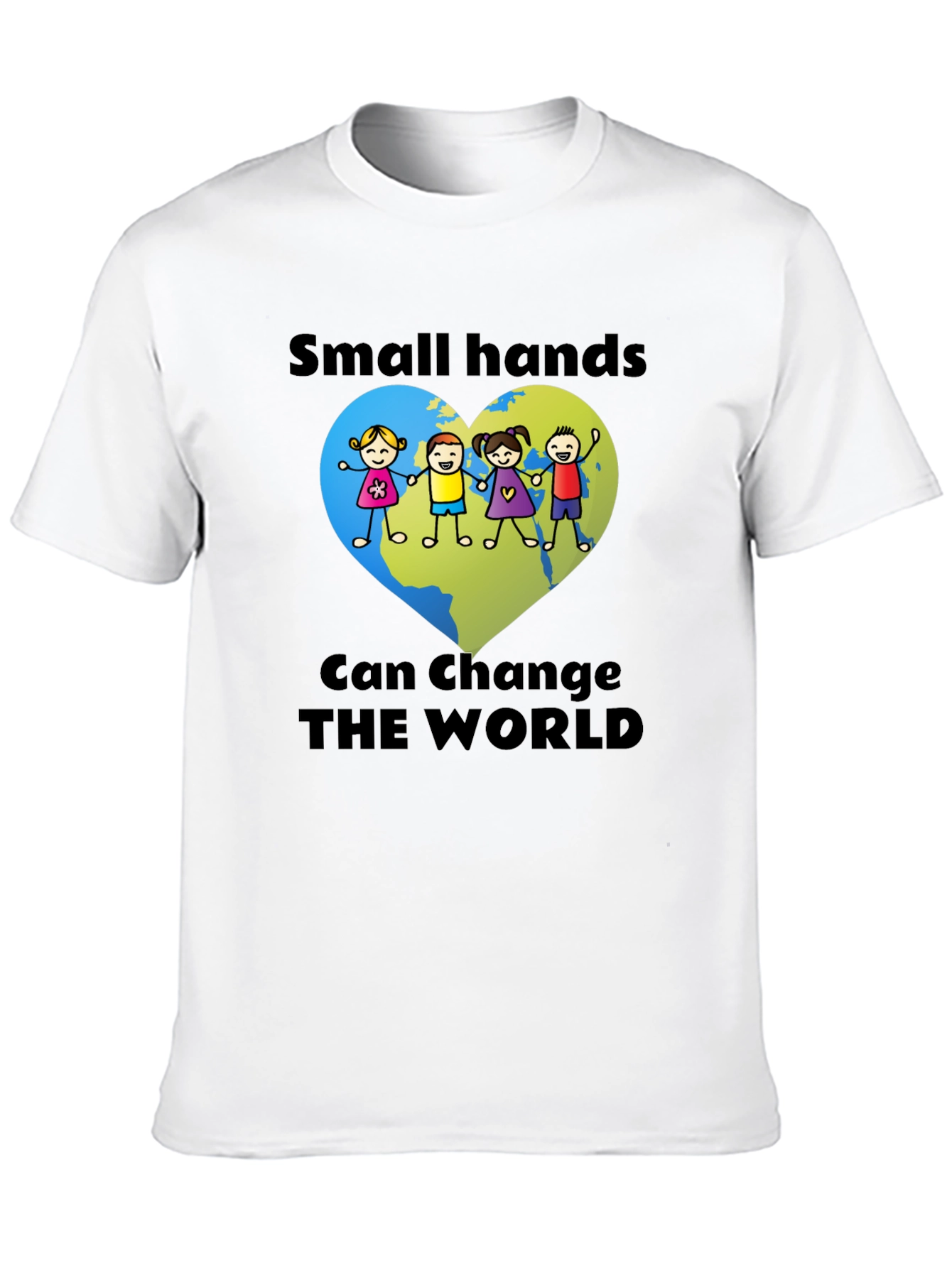 Small Hands Change the World Tee