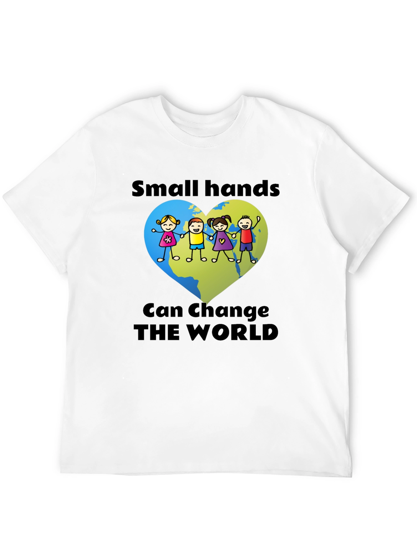 Small Hands Change the World Tee