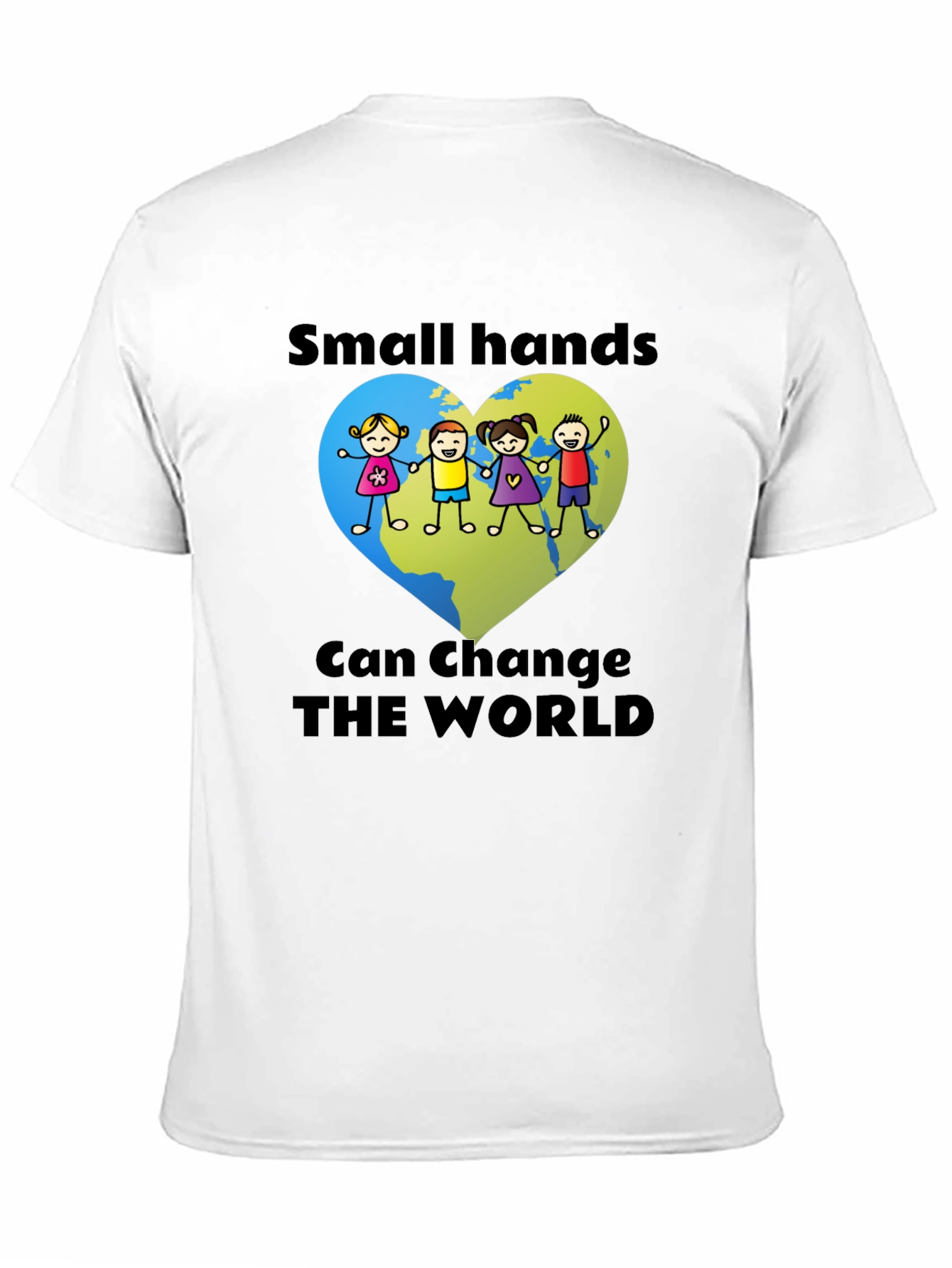 Small Hands Change the World Tee
