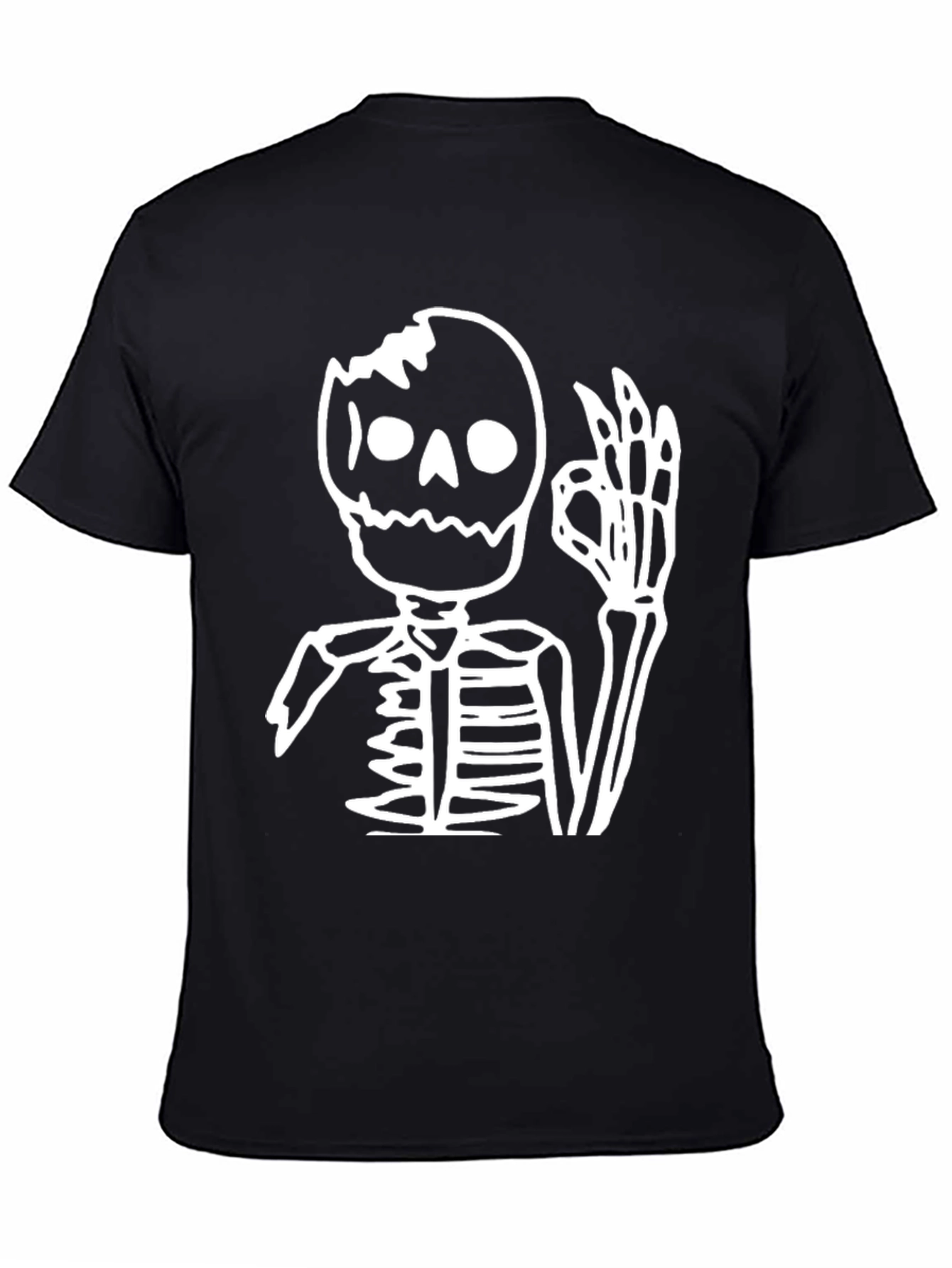 Skeleton OK Hand T-Shirt