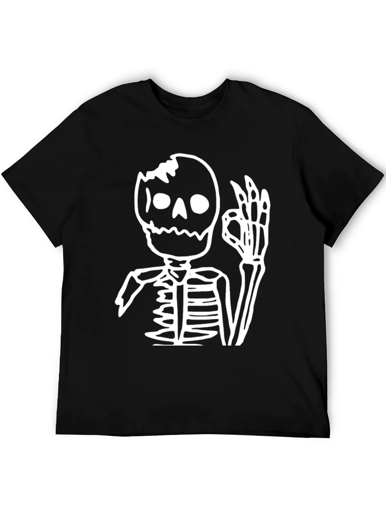 Skeleton OK Hand T-Shirt