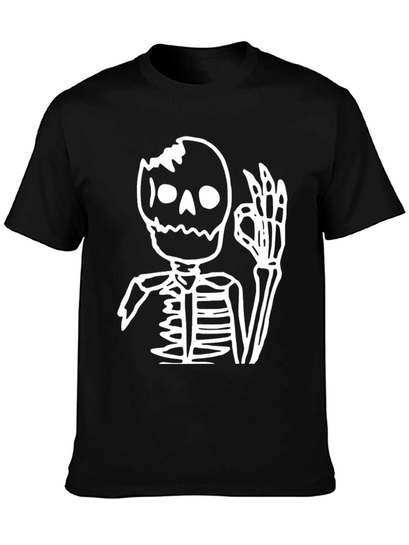 Skeleton OK Hand T-Shirt