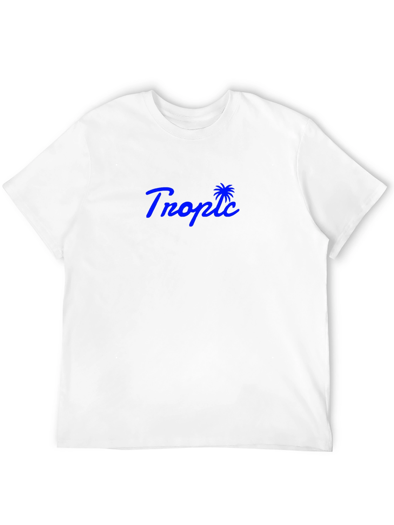 Tropic Black T-Shirt - Palm Tree Logo