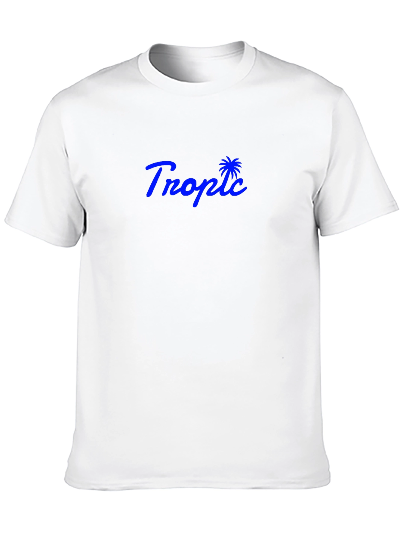 Tropic Black T-Shirt - Palm Tree Logo
