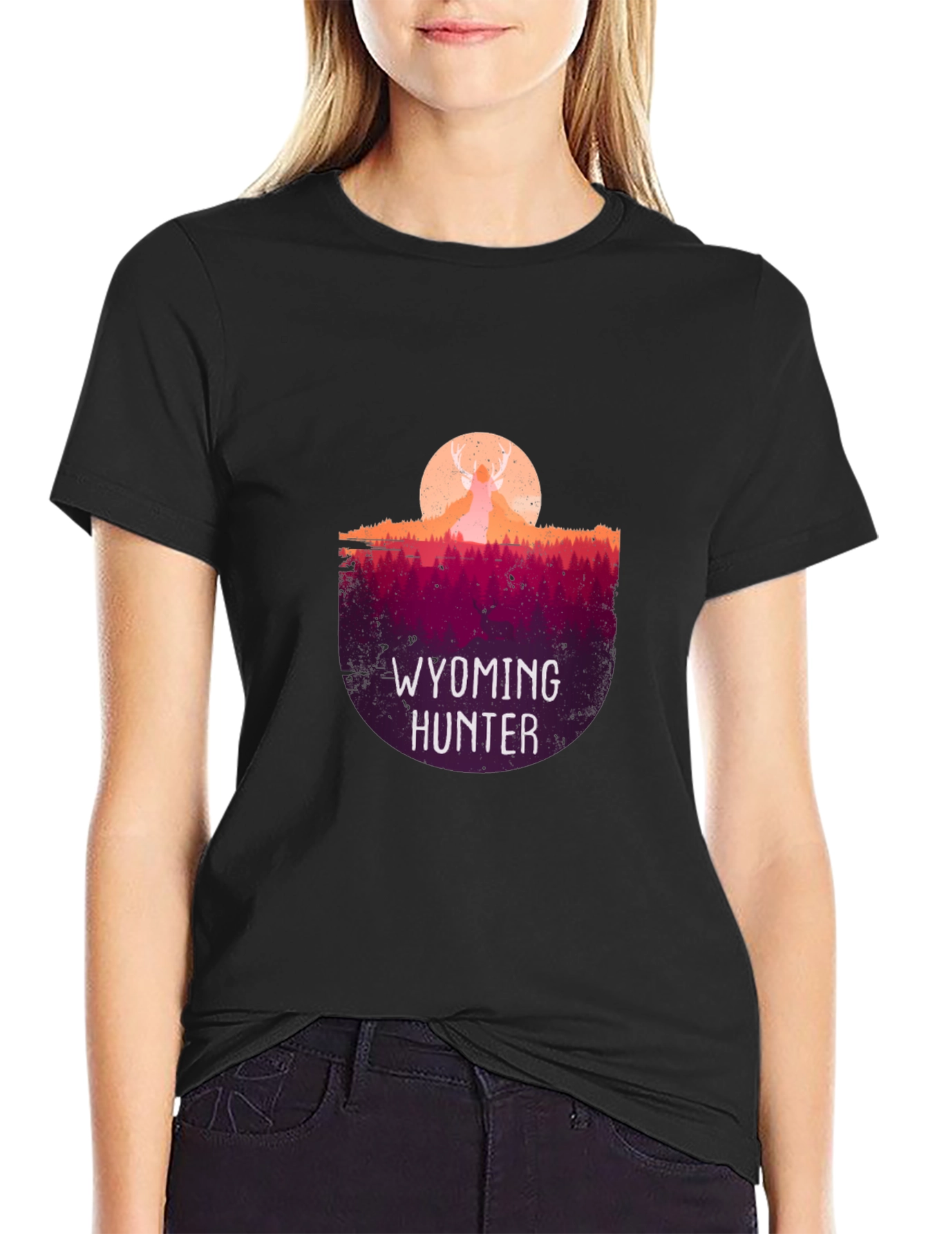 Wyoming Hunter Graphic T-Shirt