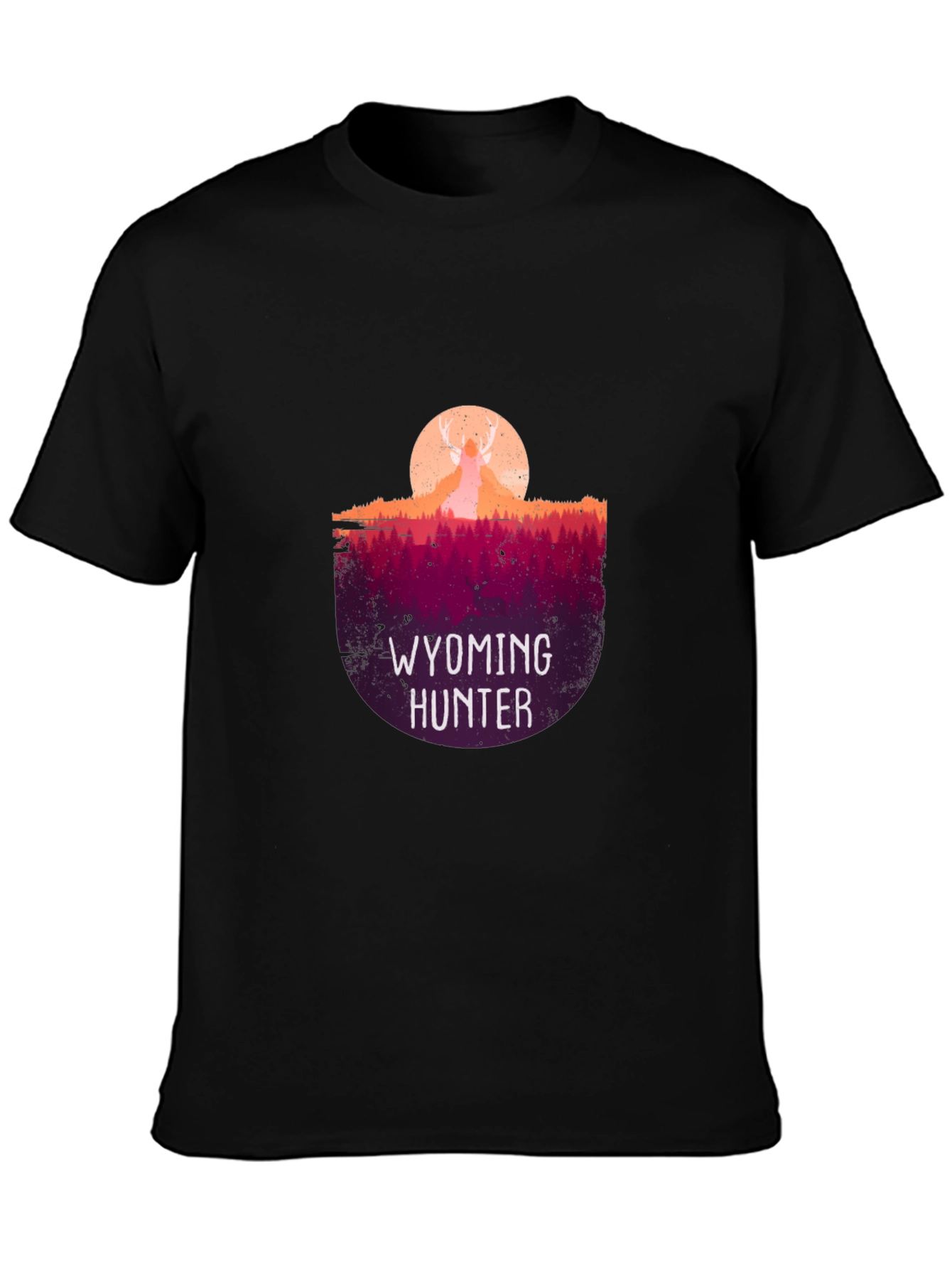 Wyoming Hunter Graphic T-Shirt