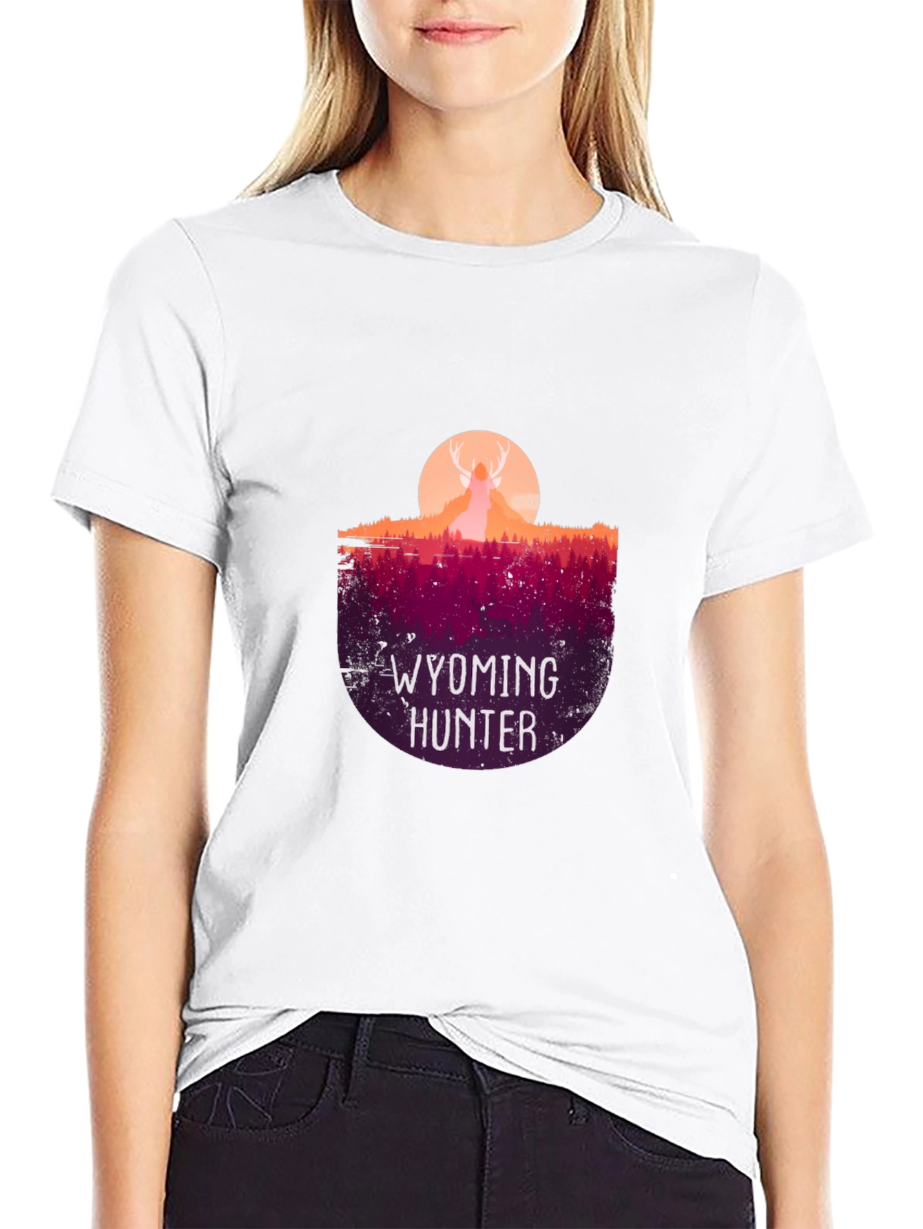 Wyoming Hunter Graphic T-Shirt